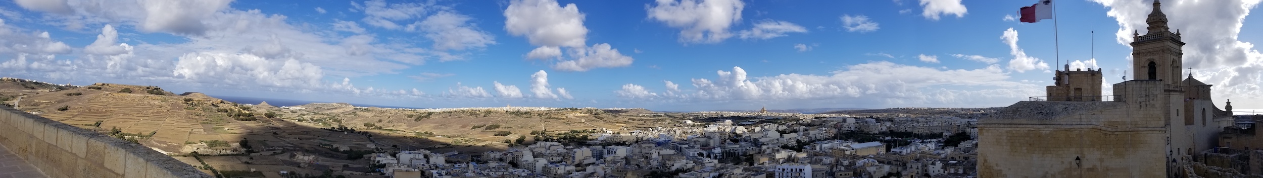 Ciadella Gozo Panorama