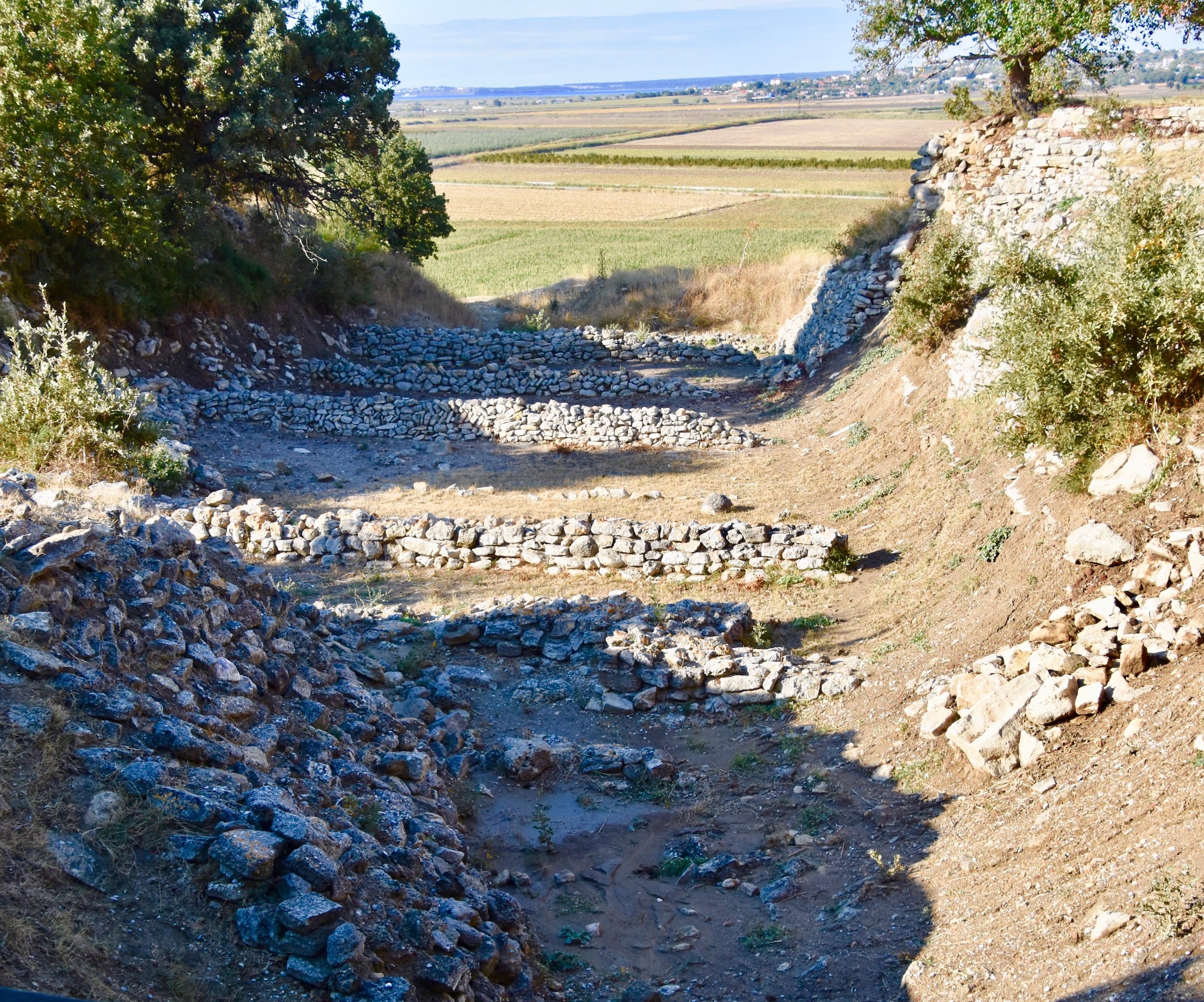 The Schliemann Trench at Troy