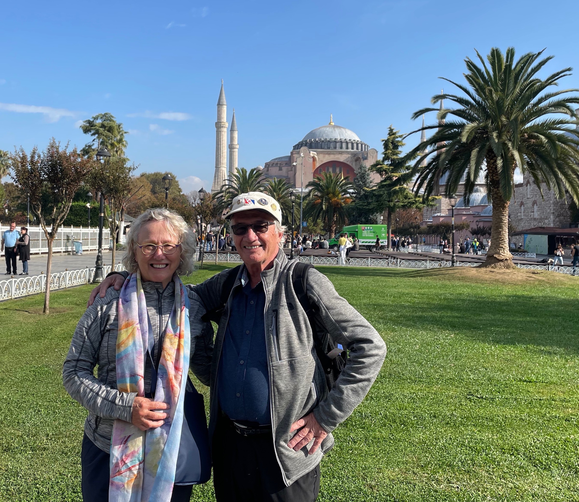 In Front of Hagia Sophia, the Sultanhamet