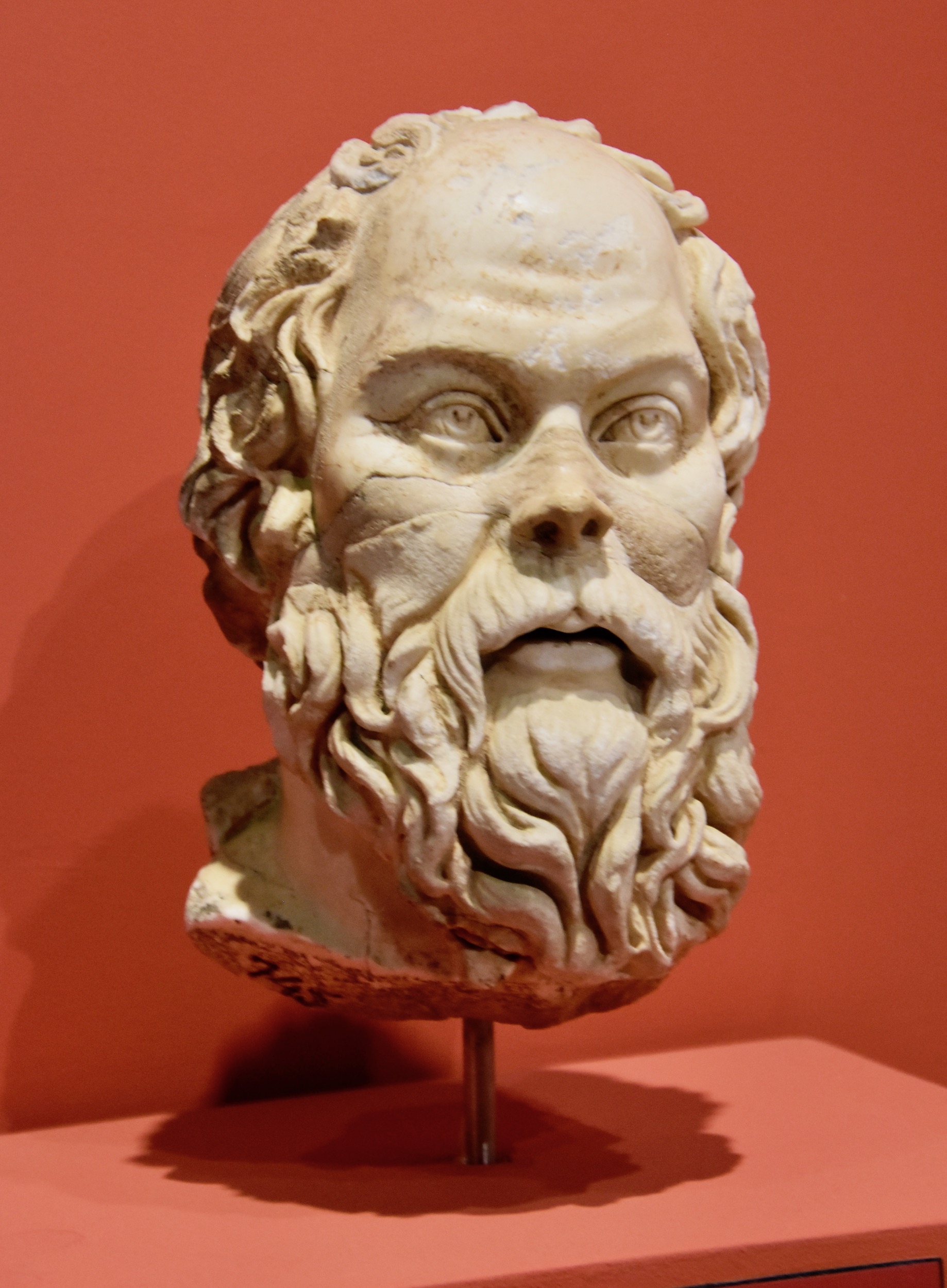 Socrates in the Ephesus Museum