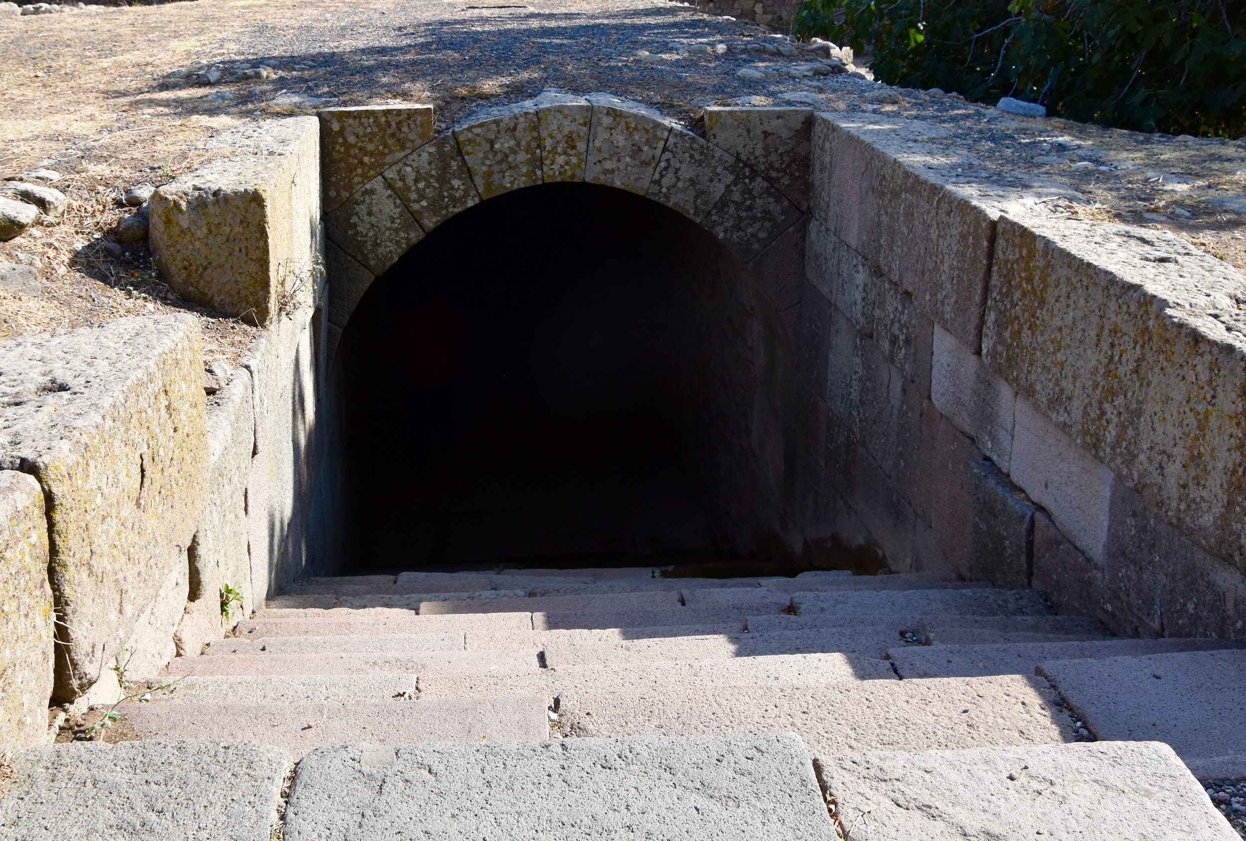 Tunnel to the Treatment Room at the Asclepeion where Galen Practiced