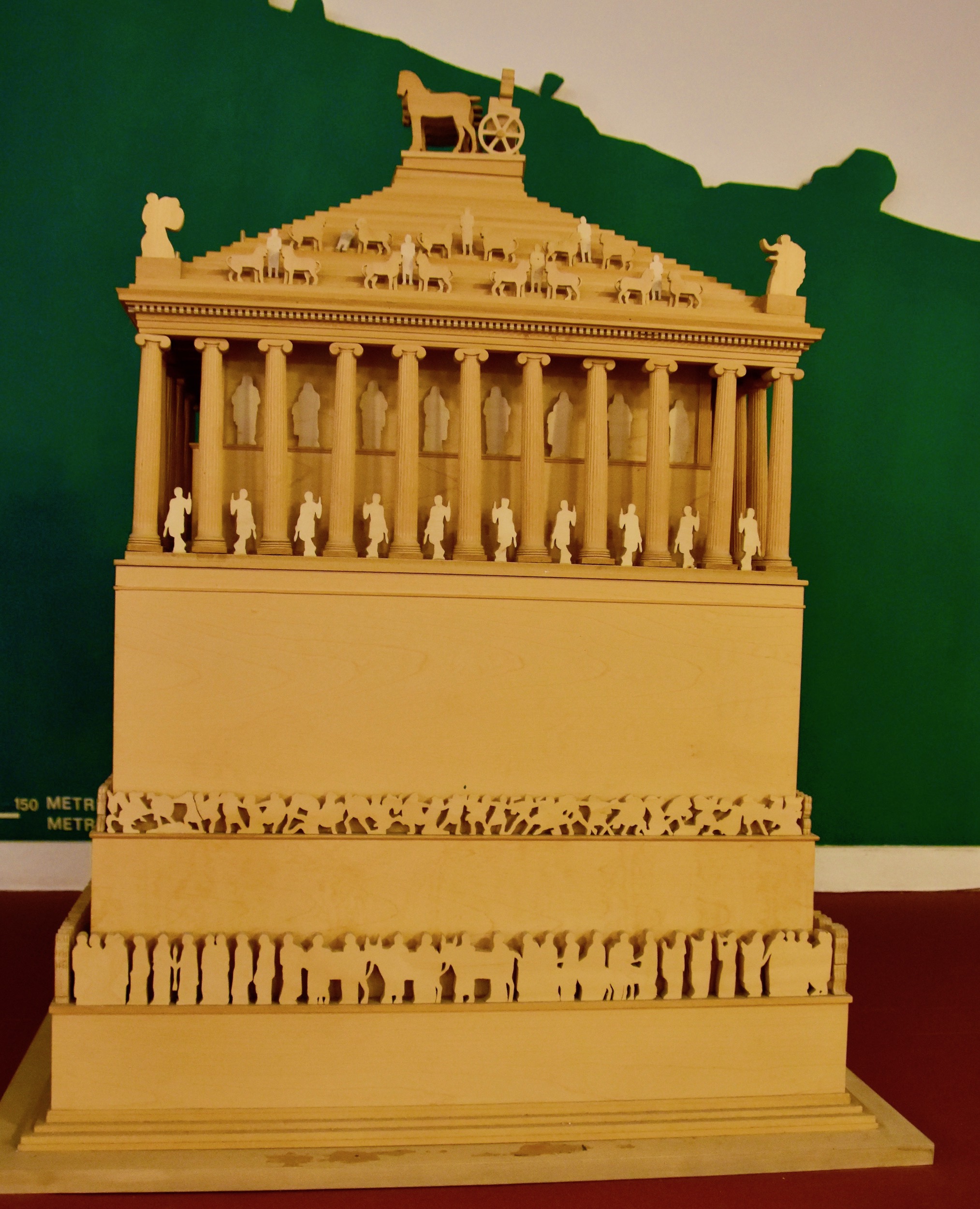 Model of the Mausoleum of Halicarnassus, Bodrum