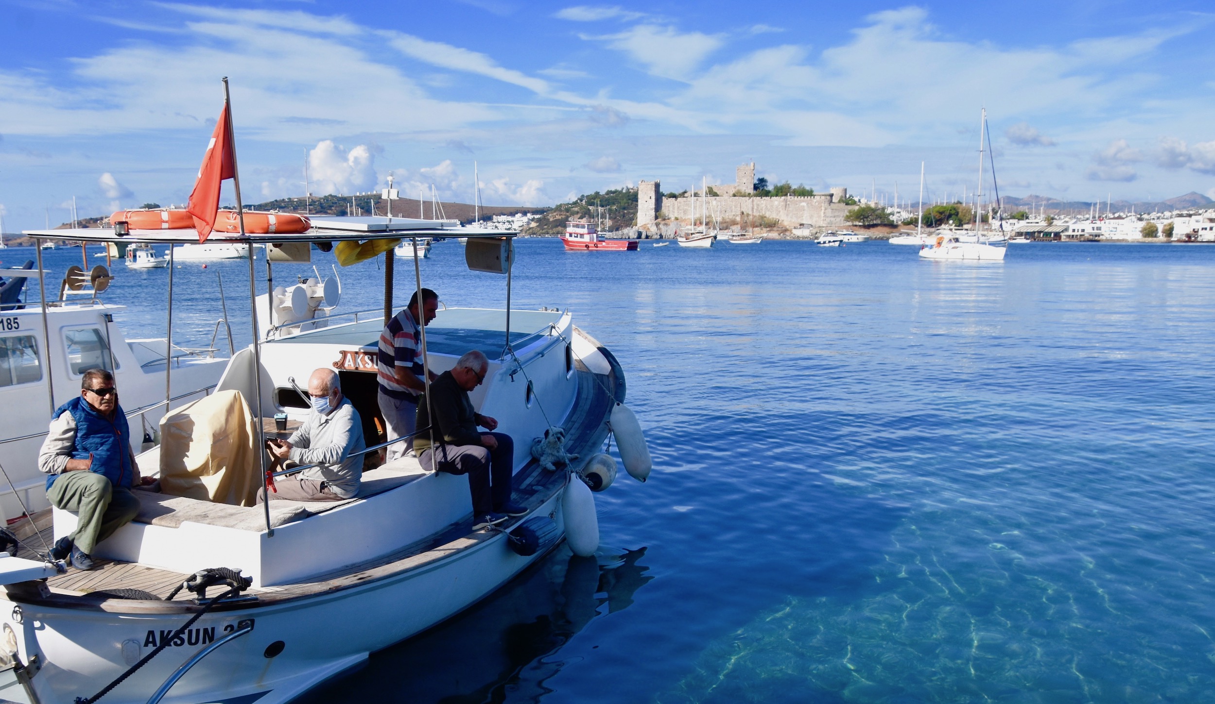 Sunday Morning Fishing in Bodrum