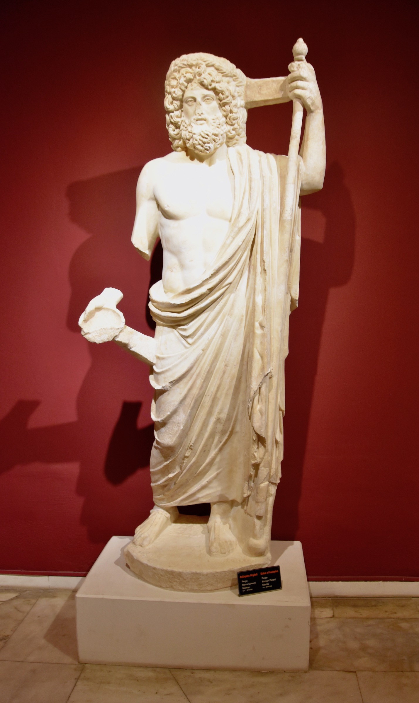Asclepius, Antalya Archaeological Museum