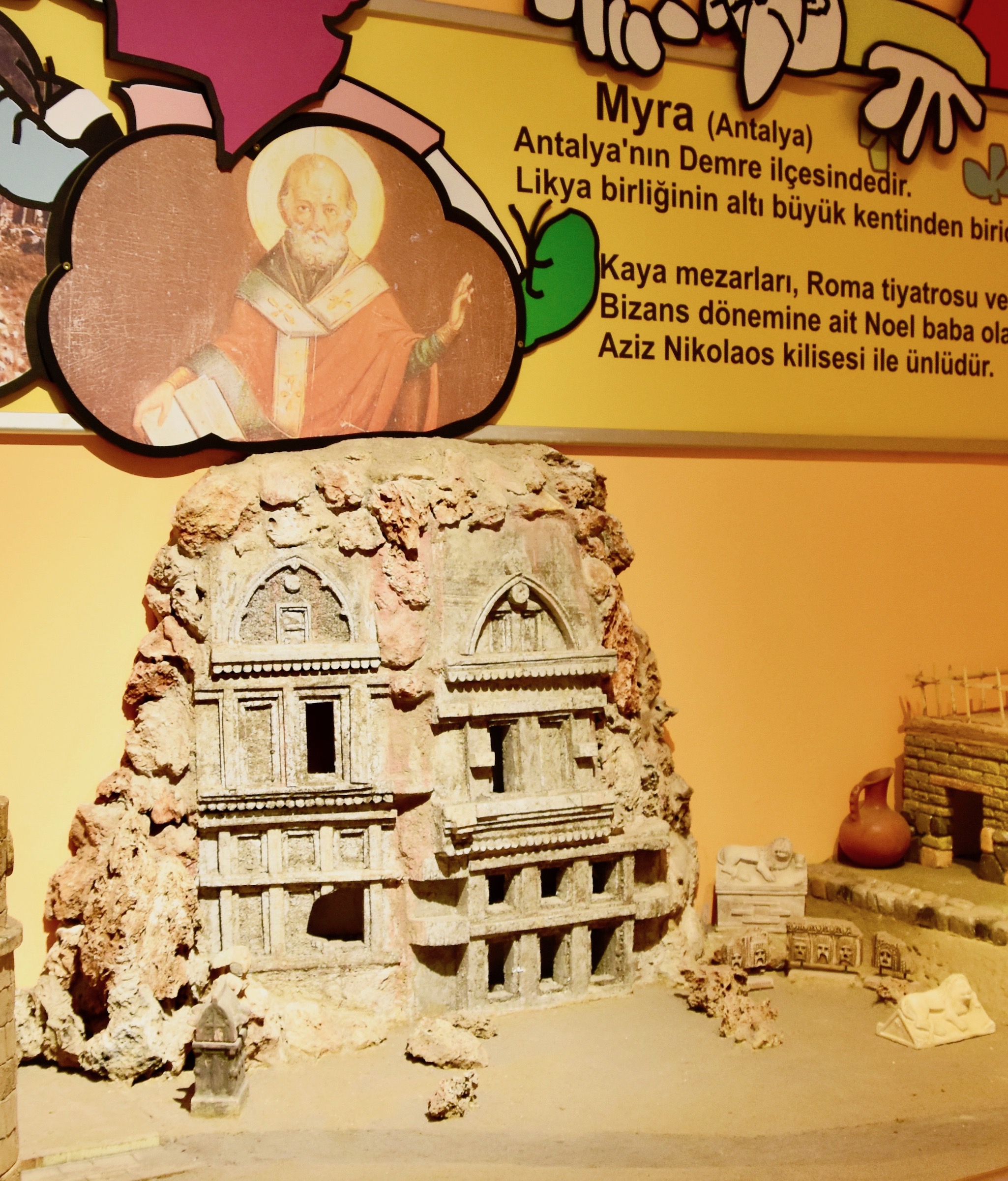 Model of Myra, Antalya Archaeological Museum