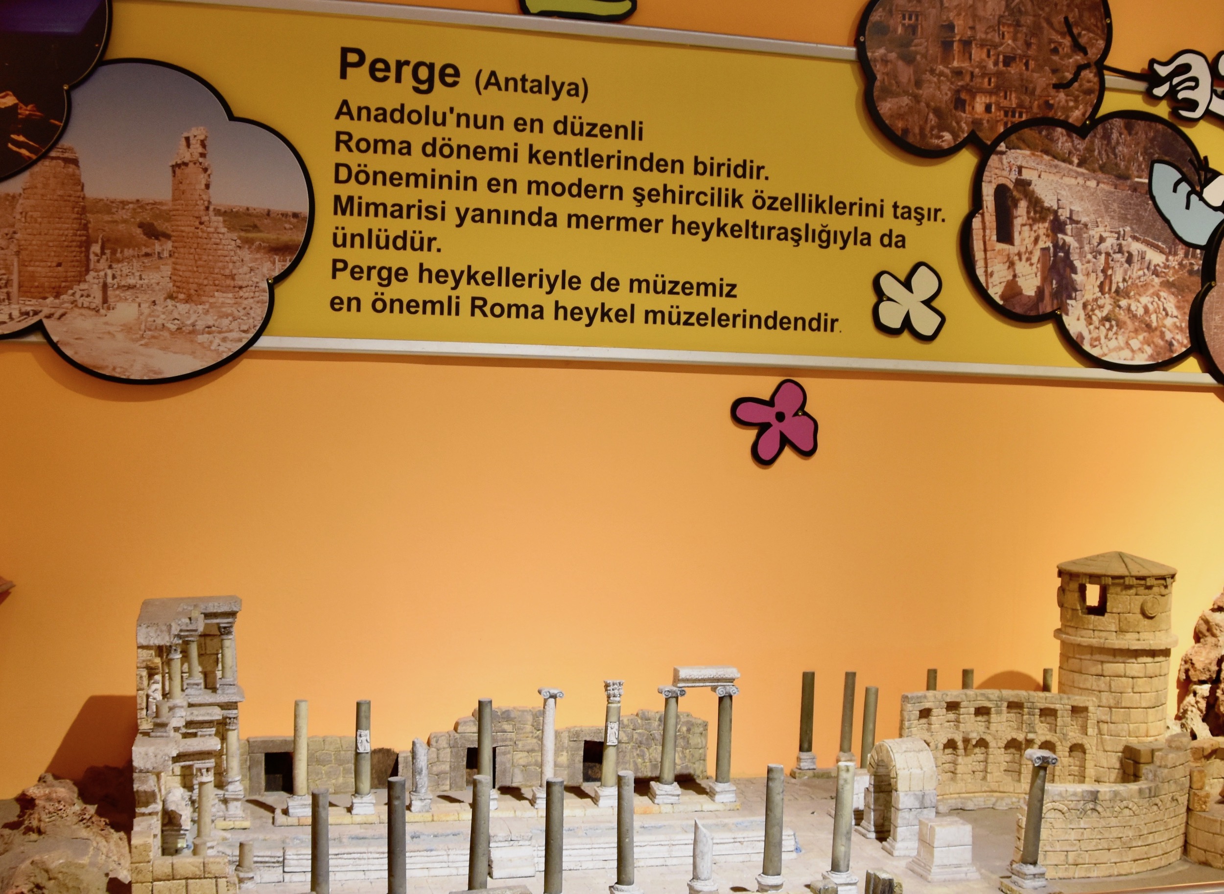 Model of Perge, Antalya Archaeological Museum