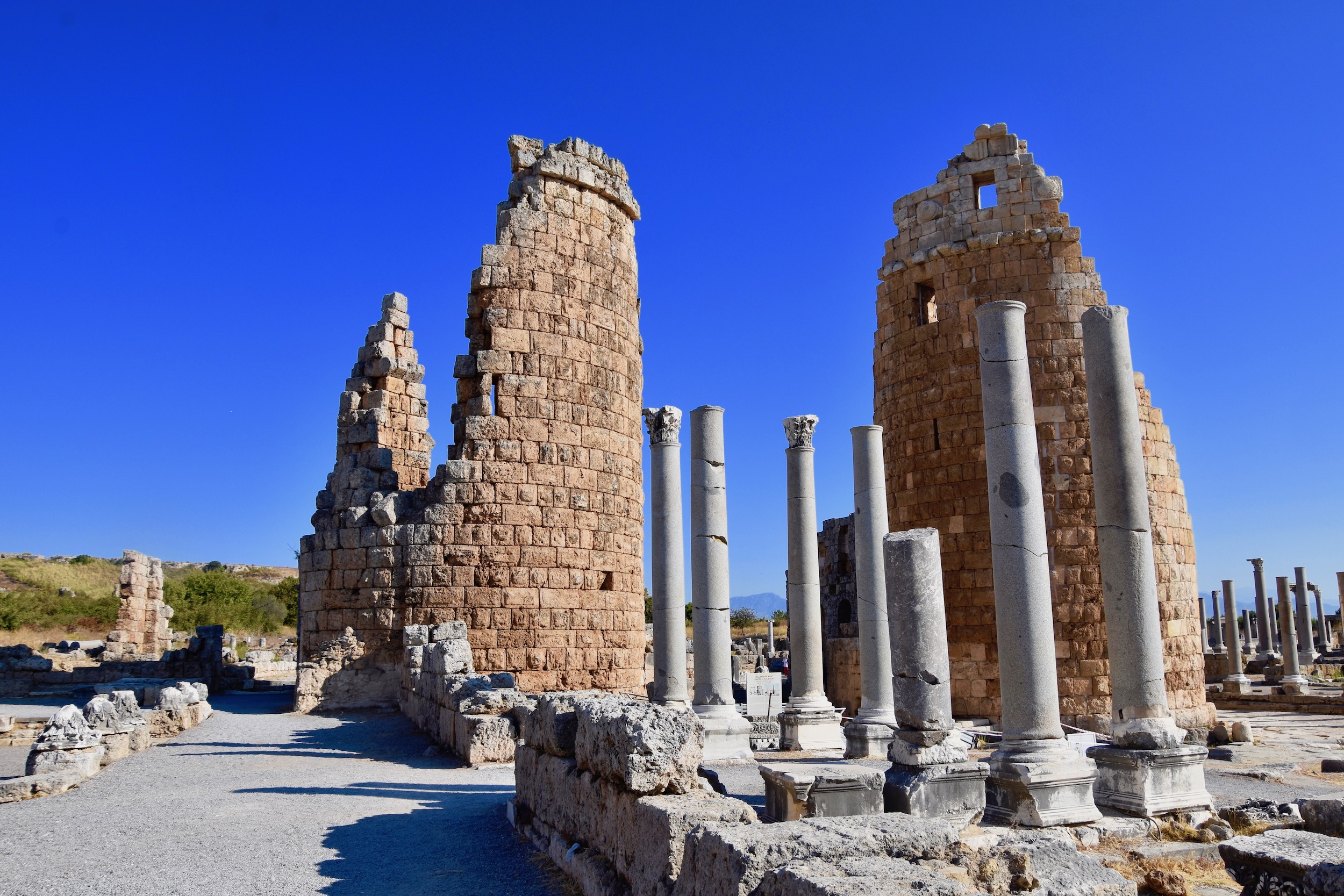 Hellenistic Towers at Perge