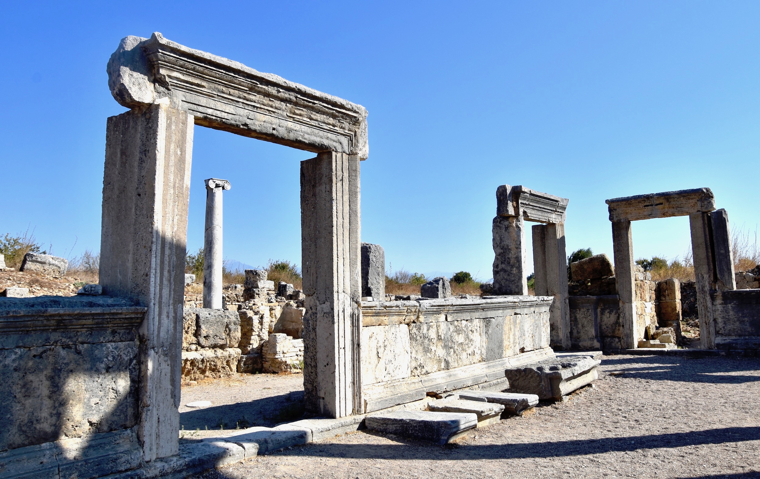 Shop Fronts, Perge Agora