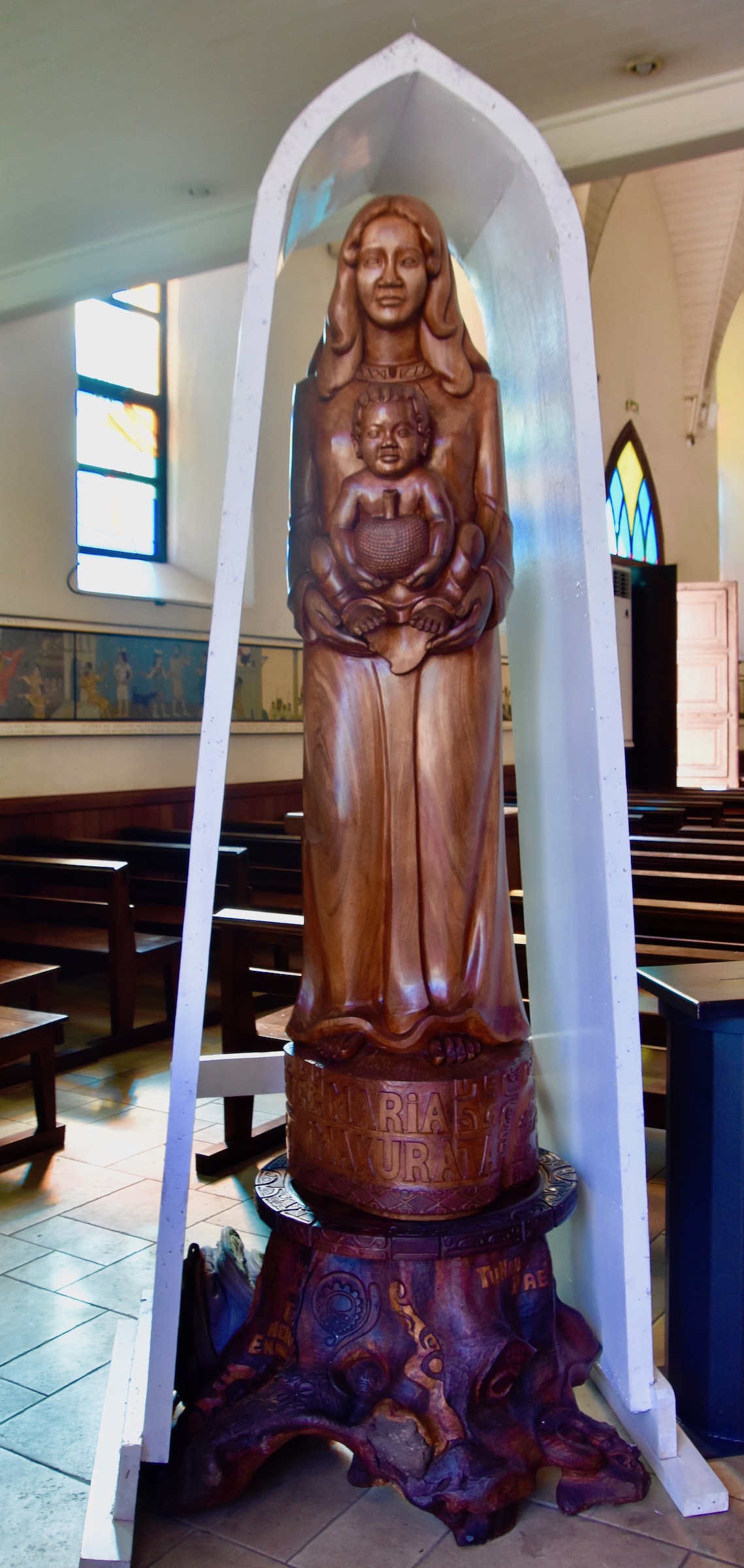 Virgin & Child, Notre Dame Cathedral, Papeete