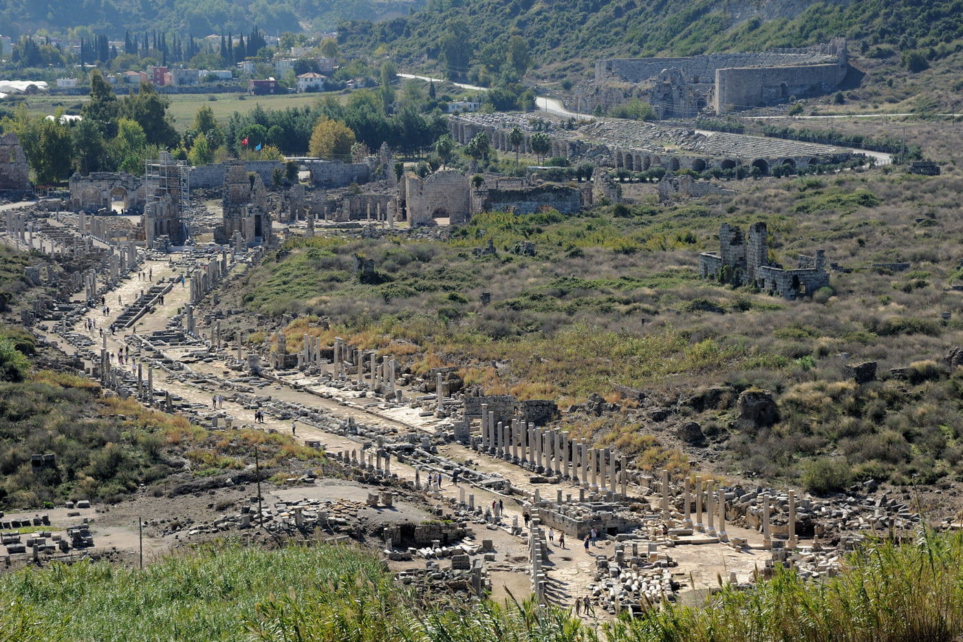 Perge Aerial View