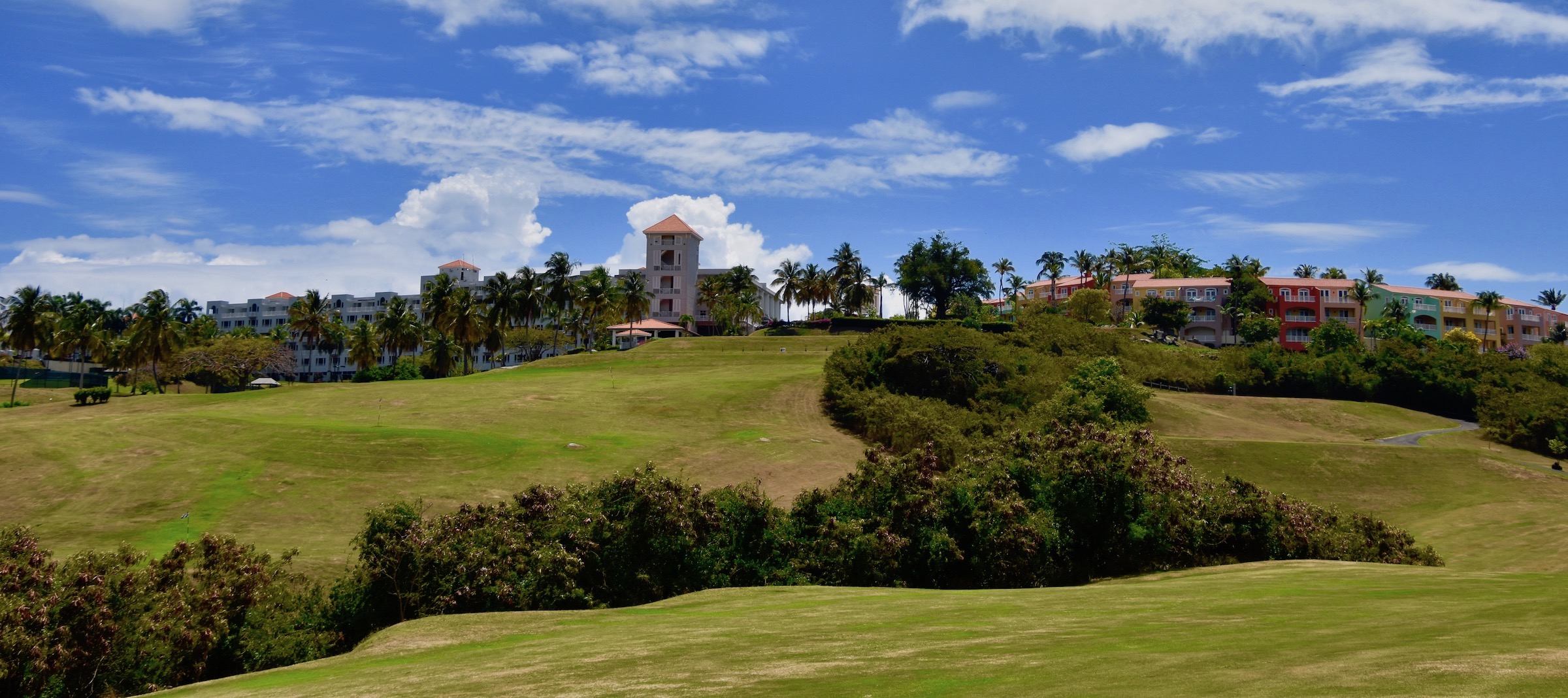 Looking Back from #1 Green, El Conquistador