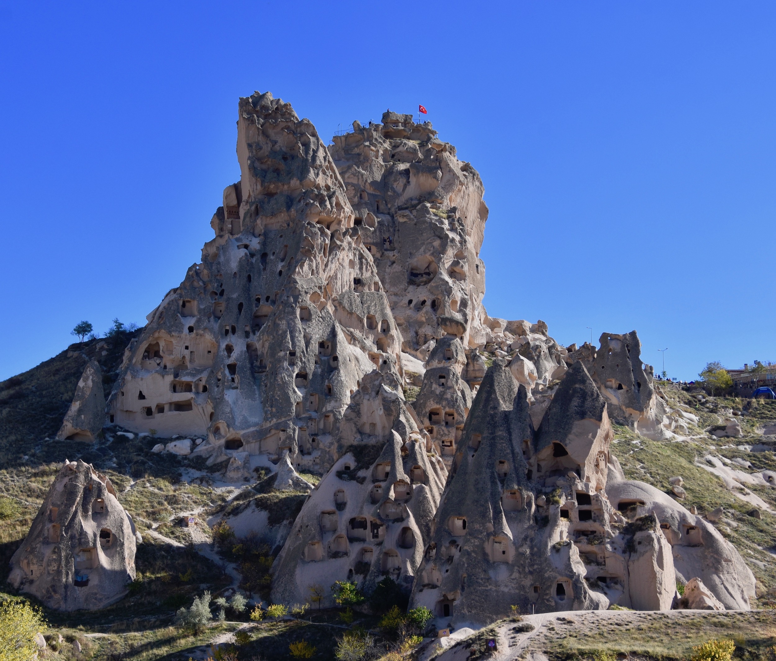 The Fortress at Uchisar, Cappadocia