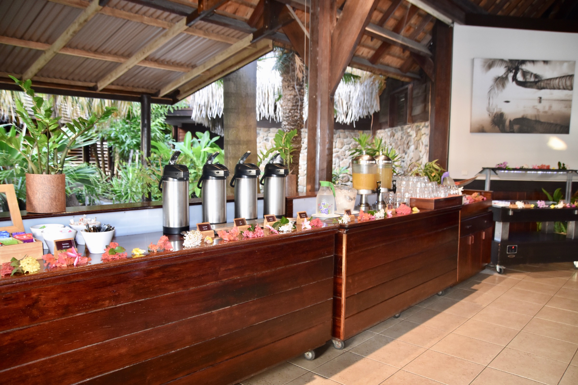 Coffee Station, Manava Beach Resort