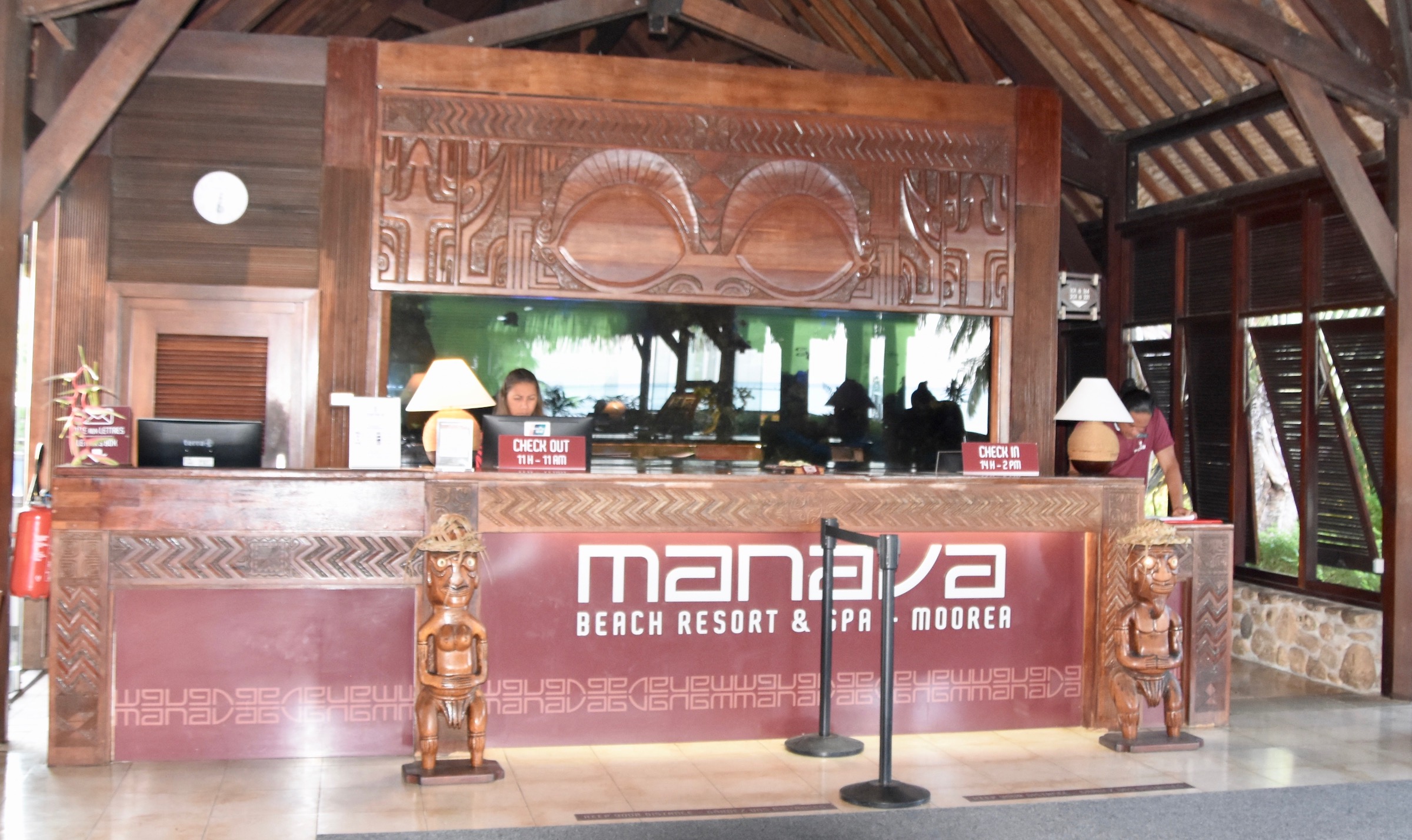 Front Desk, Manava Beach Resort