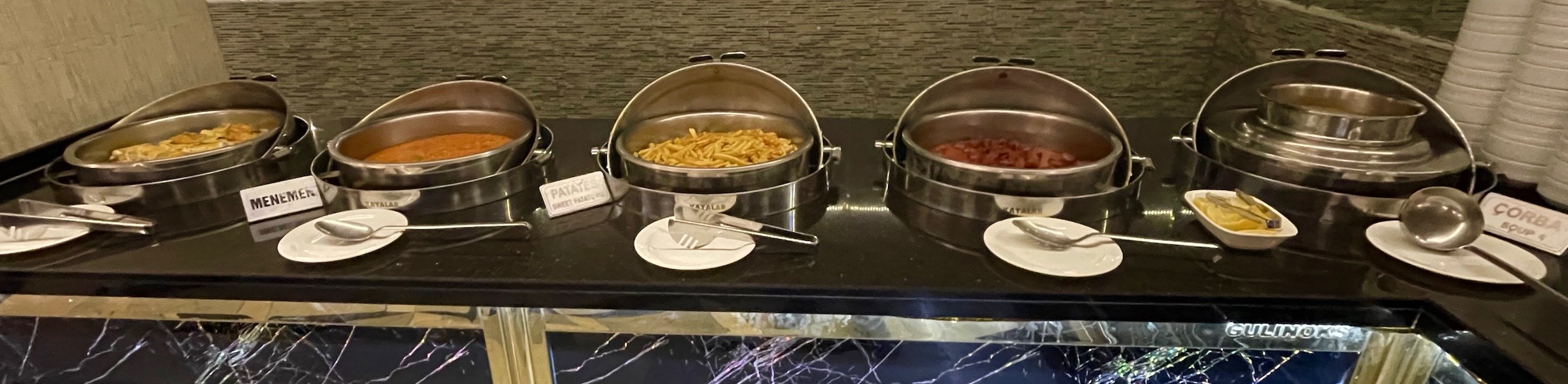 Hot Dishes, Hotel Dundar, Konya