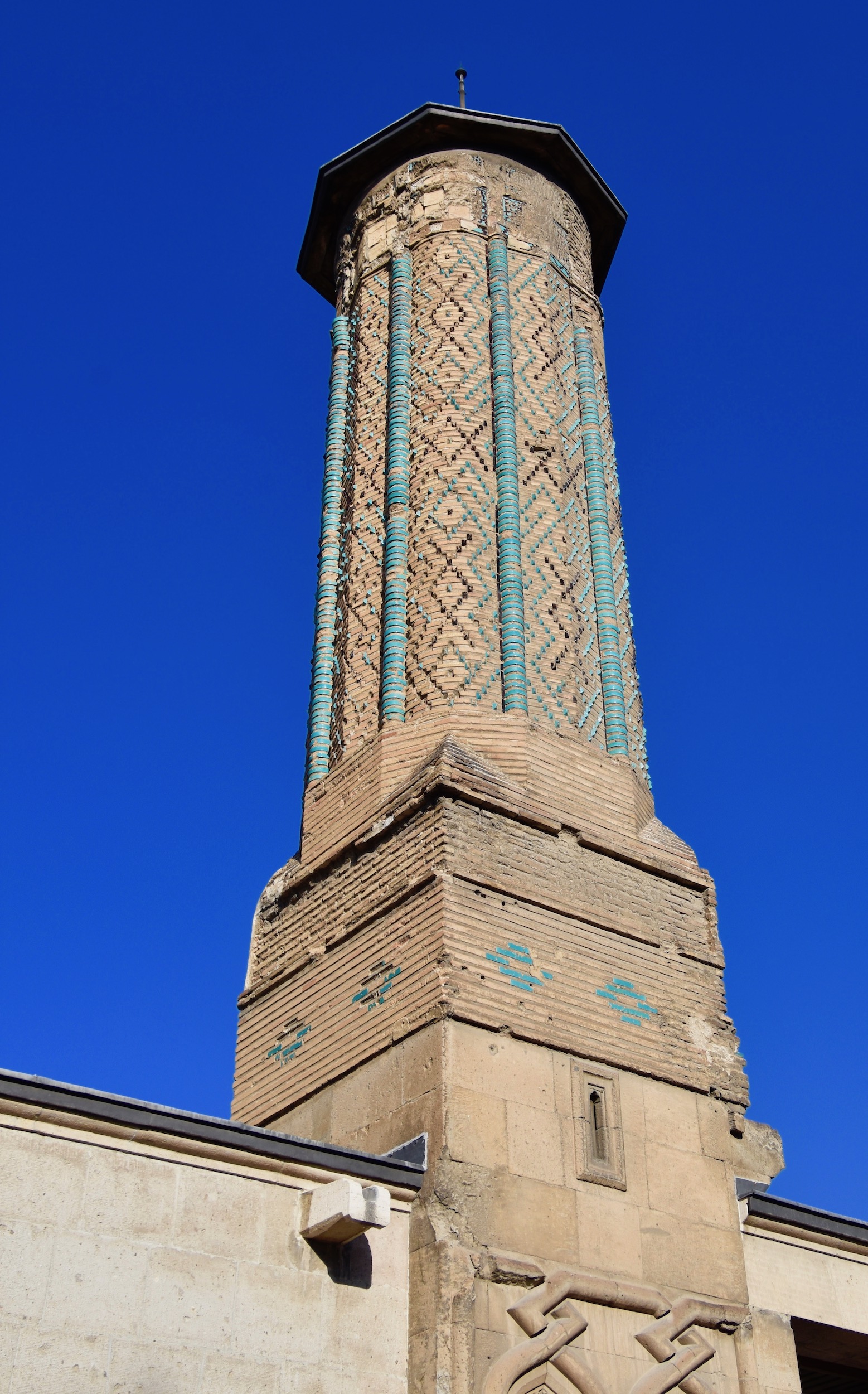 Remains of the Slender Minaret, Konya