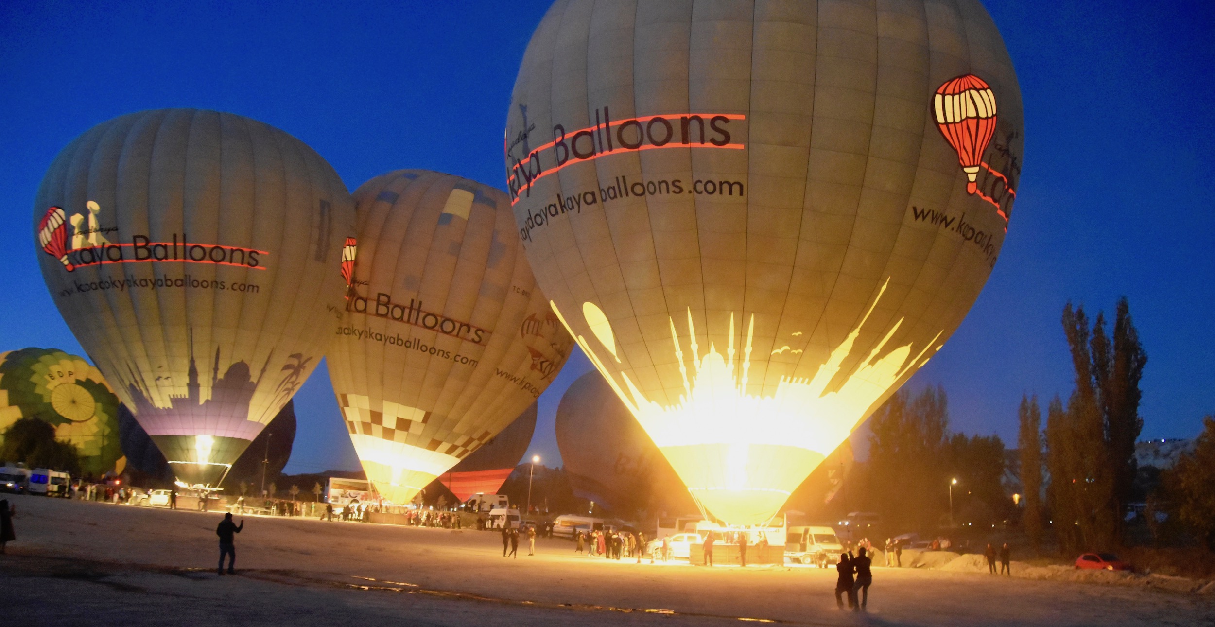 First Balloons Up, Ballooning in Cappadocia