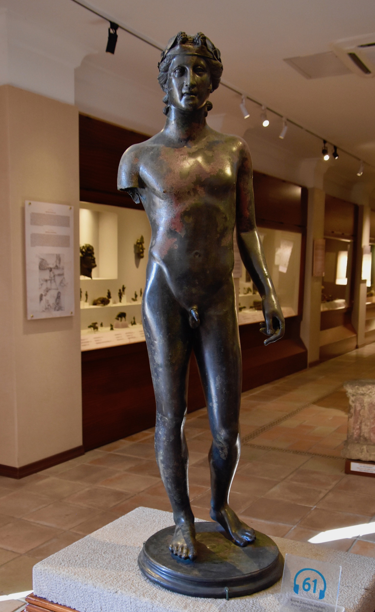 Bronze Dionysius, Museum of Anatolian Civilizations.