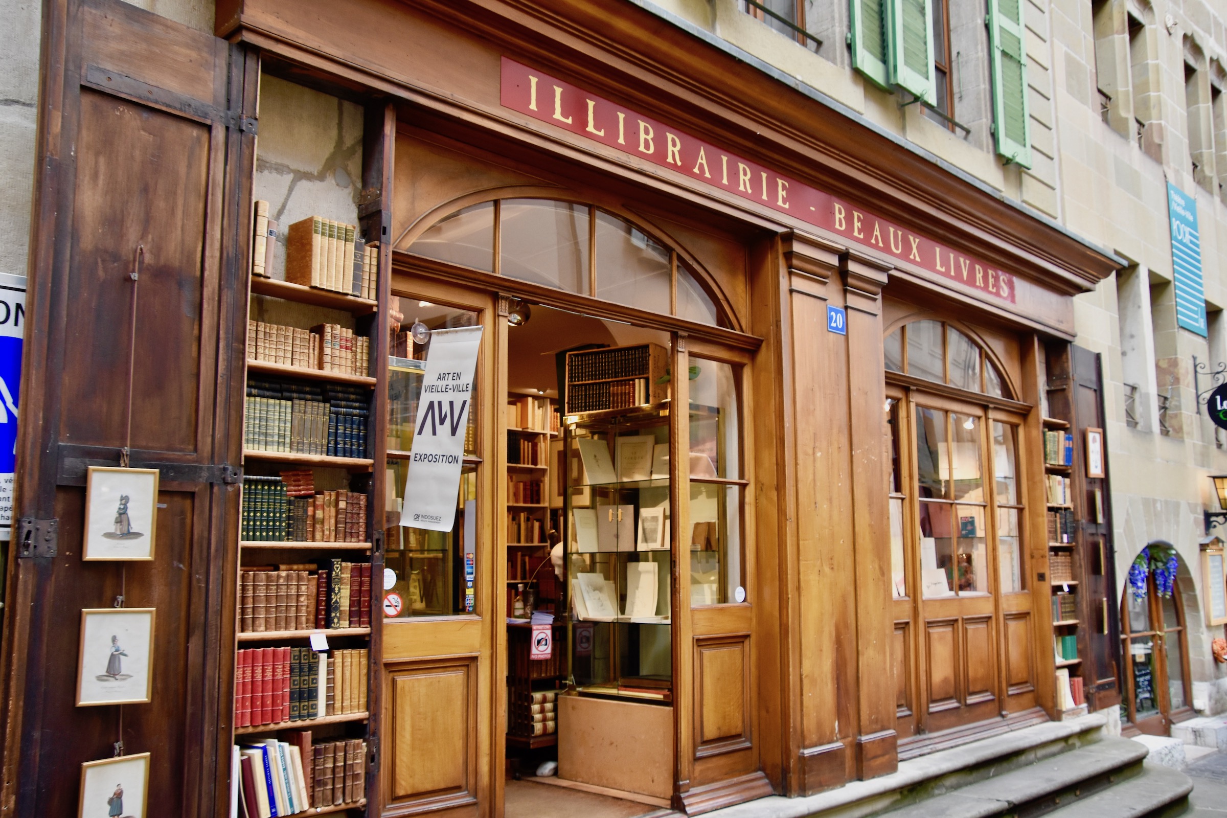 Illibrairie Beaux Livres, Old Town Geneva