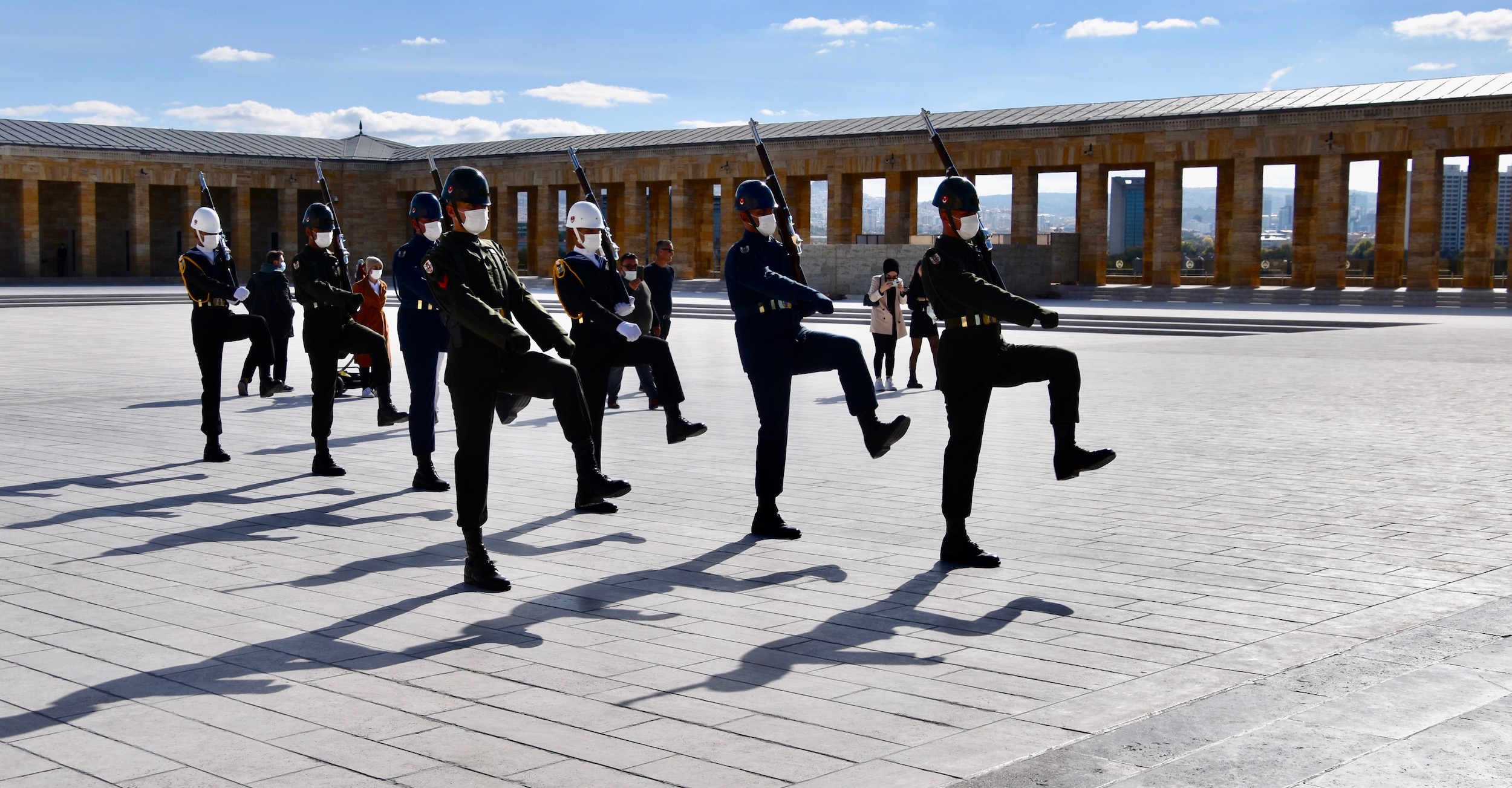 Marching Soldiers, Ceremonial Plaza, Ankara