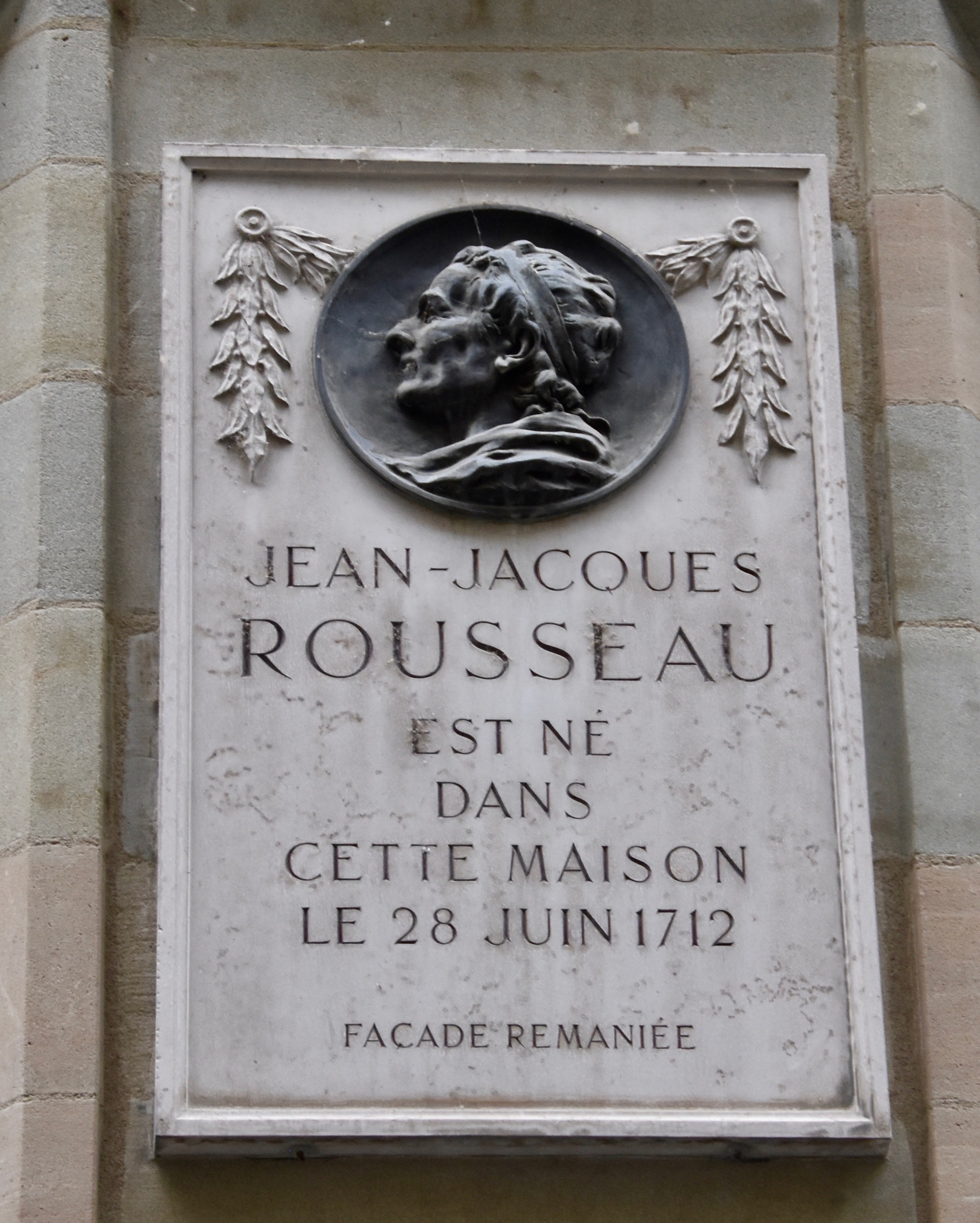 Rousseau was Born in Old Town Geneva