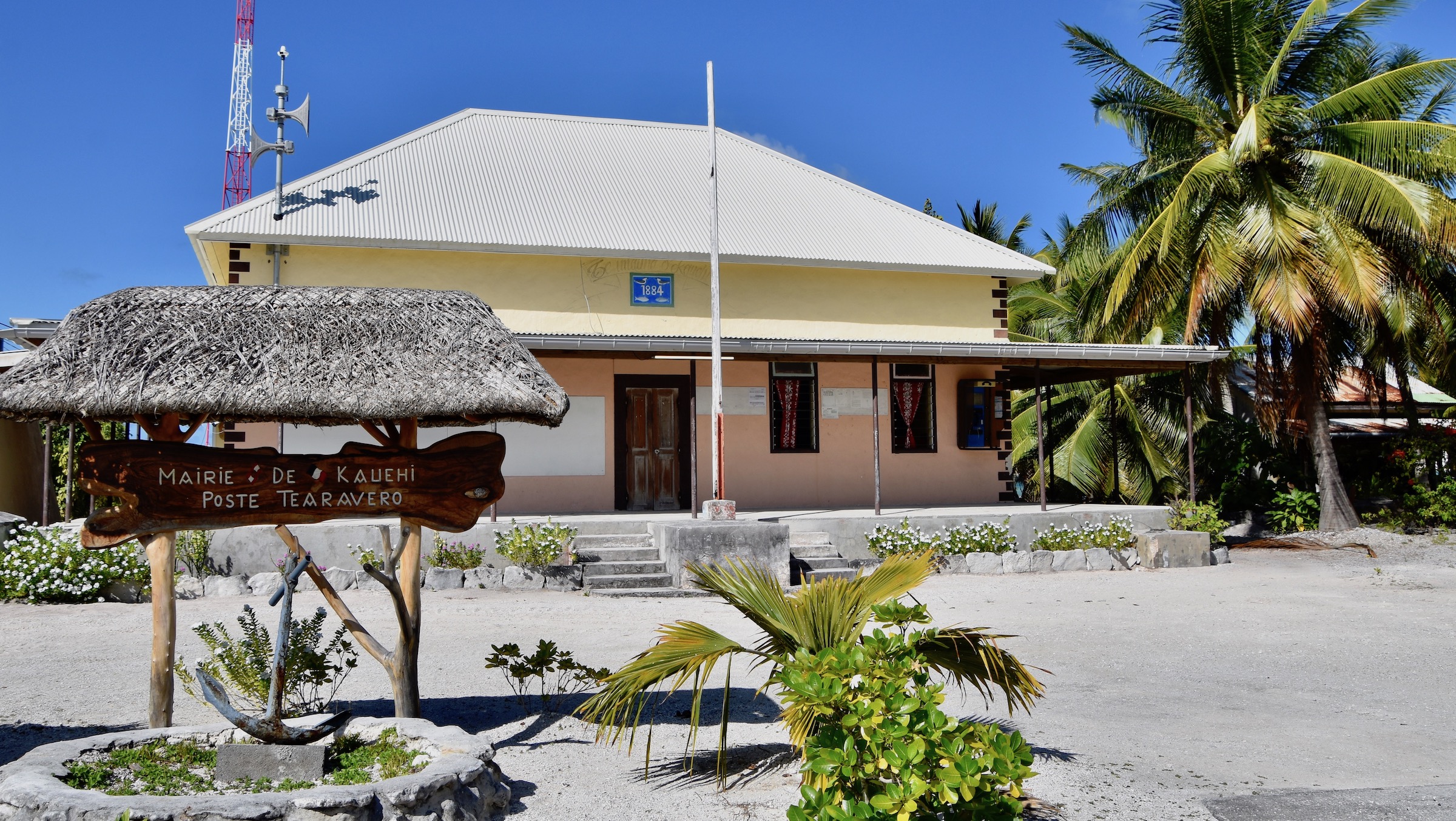 Town Hall of Teavarero, Kauehi