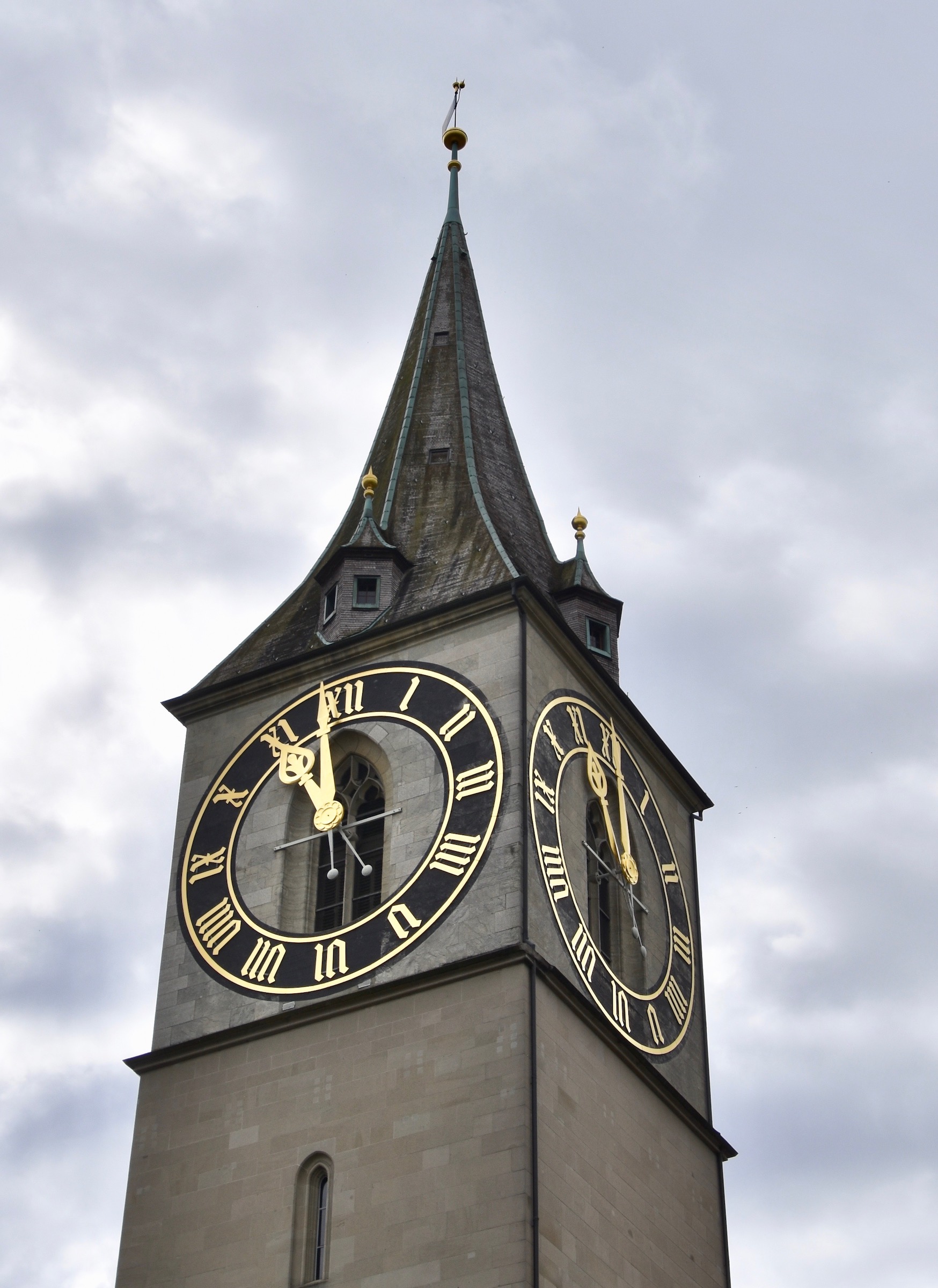  St. Peter's Spire - Largest Clock Face in Europe, Zurich