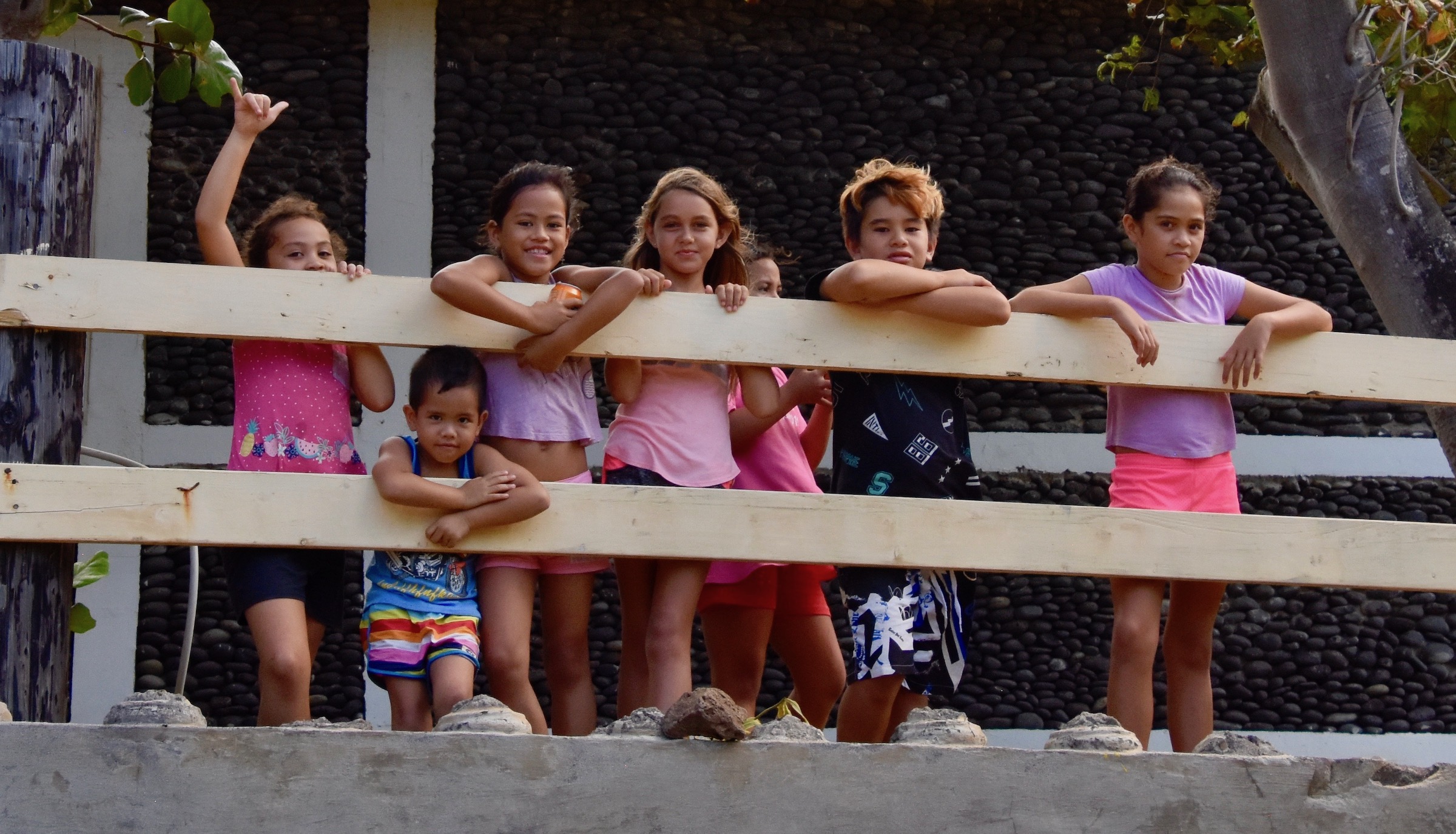 Children in Hane, Ua Huka