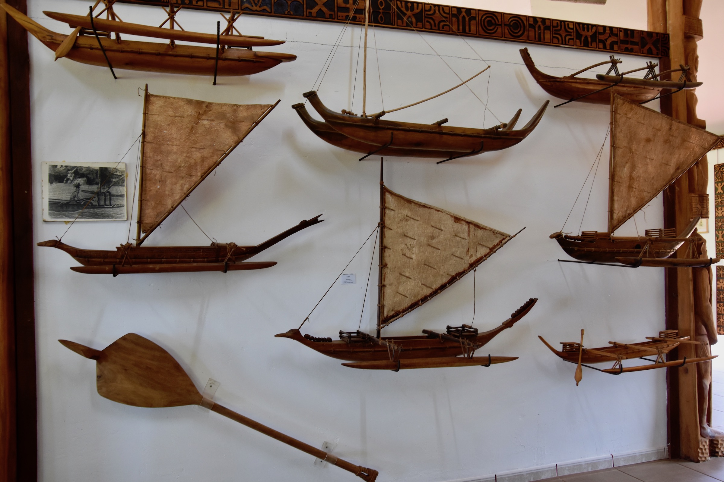 Marquesan Boat Models, Ua Huka