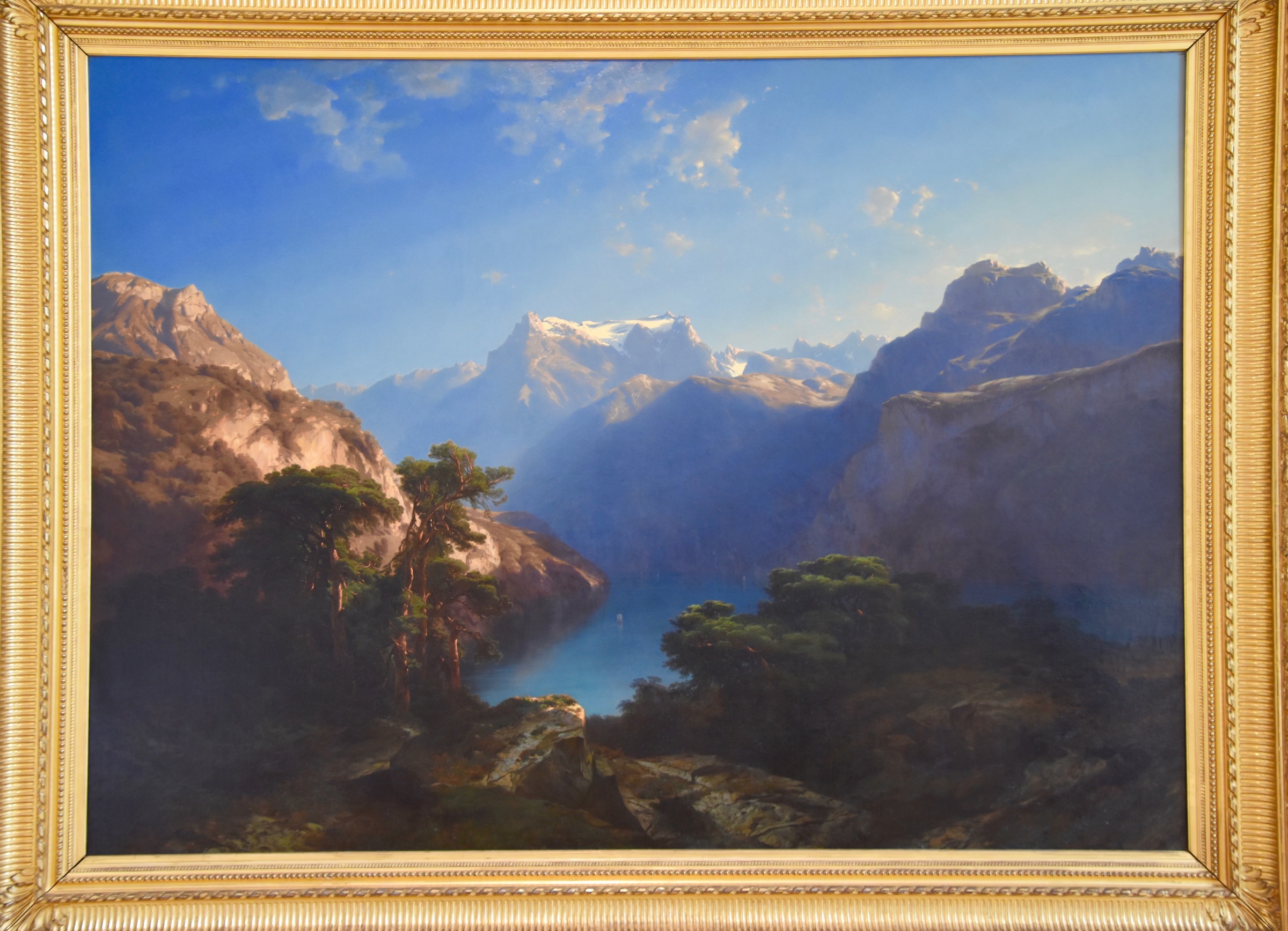 Alexandre Calame - By the Lake of Uri, Kunstmuseum Basel
