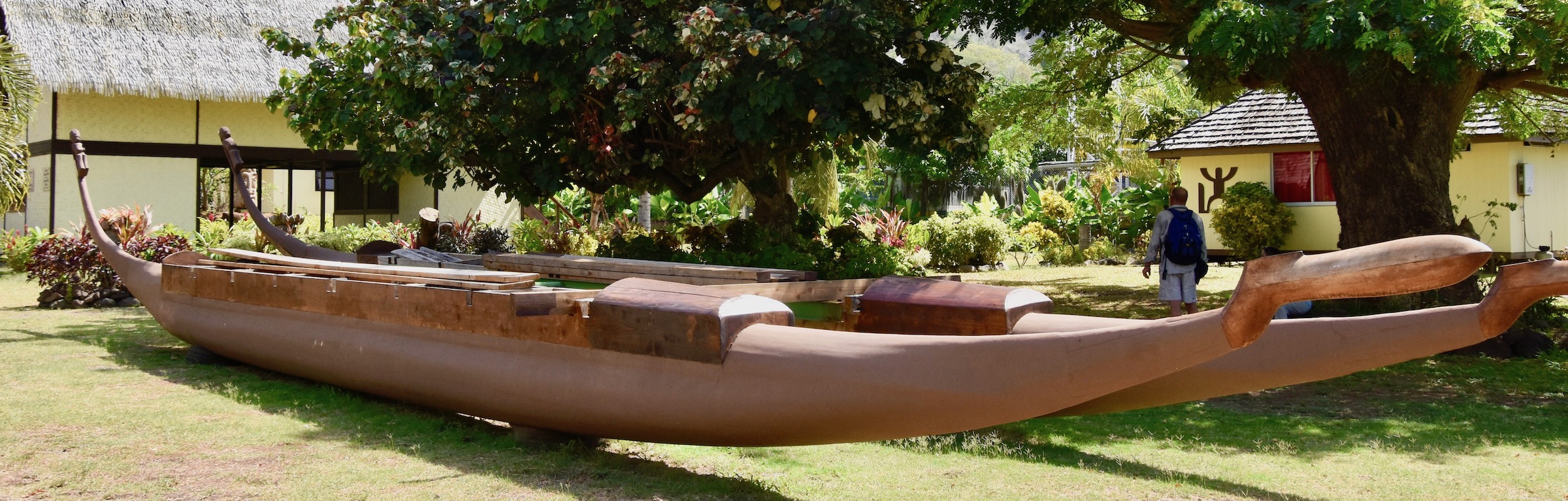 Double Canoe, Gauguin Cultural Centre, 