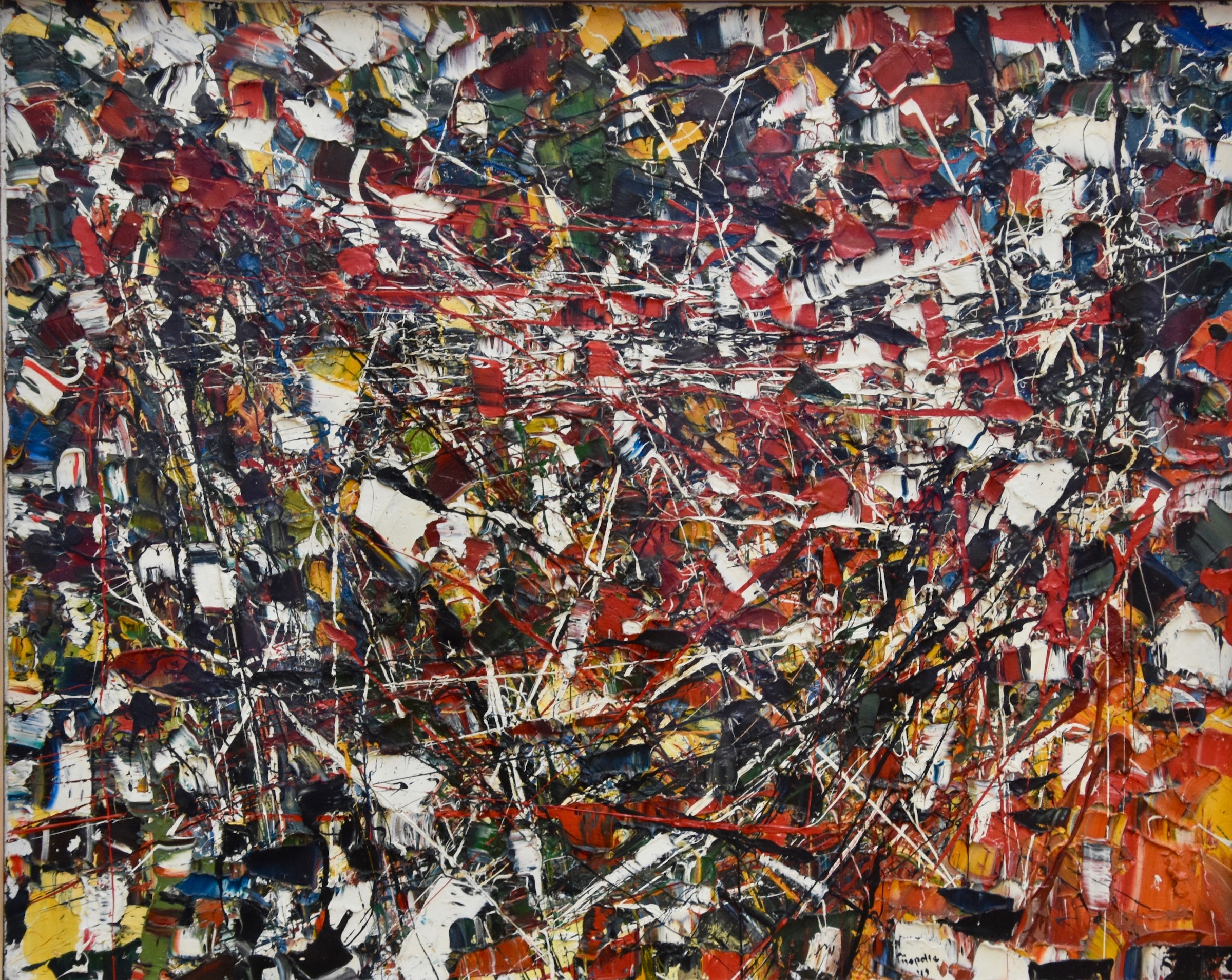 Jean-Paul Riopelle - Composition, Kunstmuseum Basel