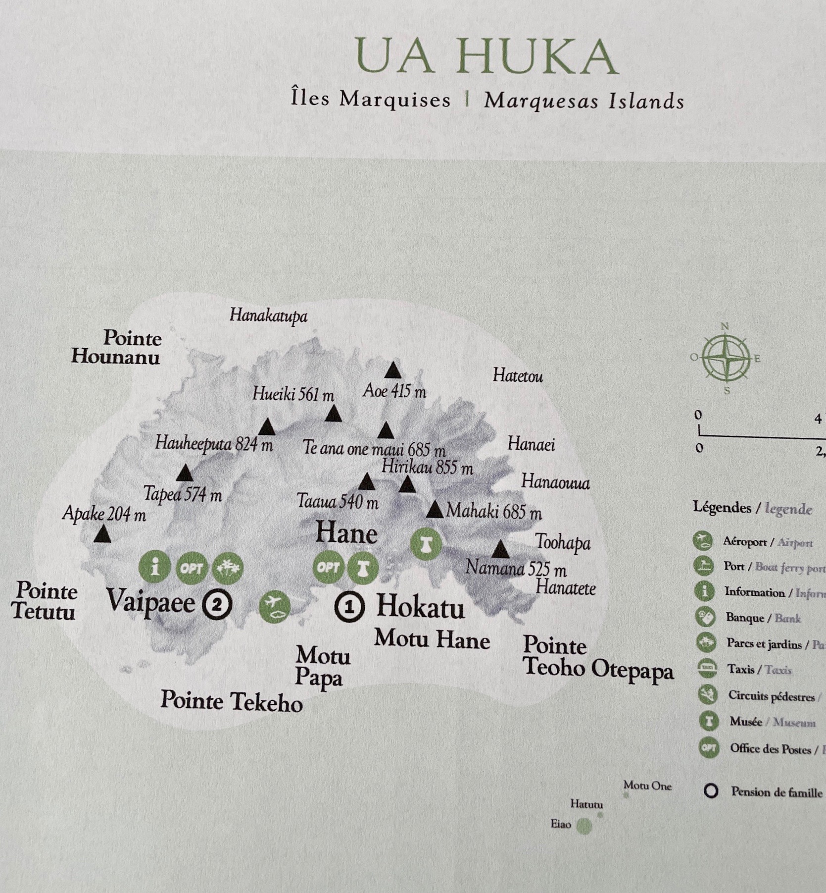 Ua Huka Map