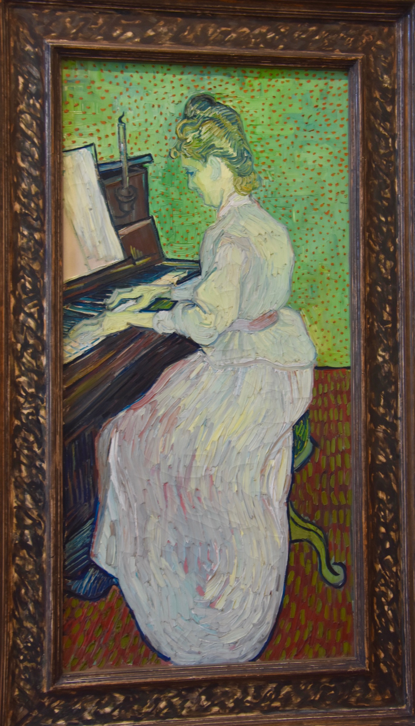 Vincent van Gogh -Marguerite Gachet at the Piano, Kunstmuseum Basel