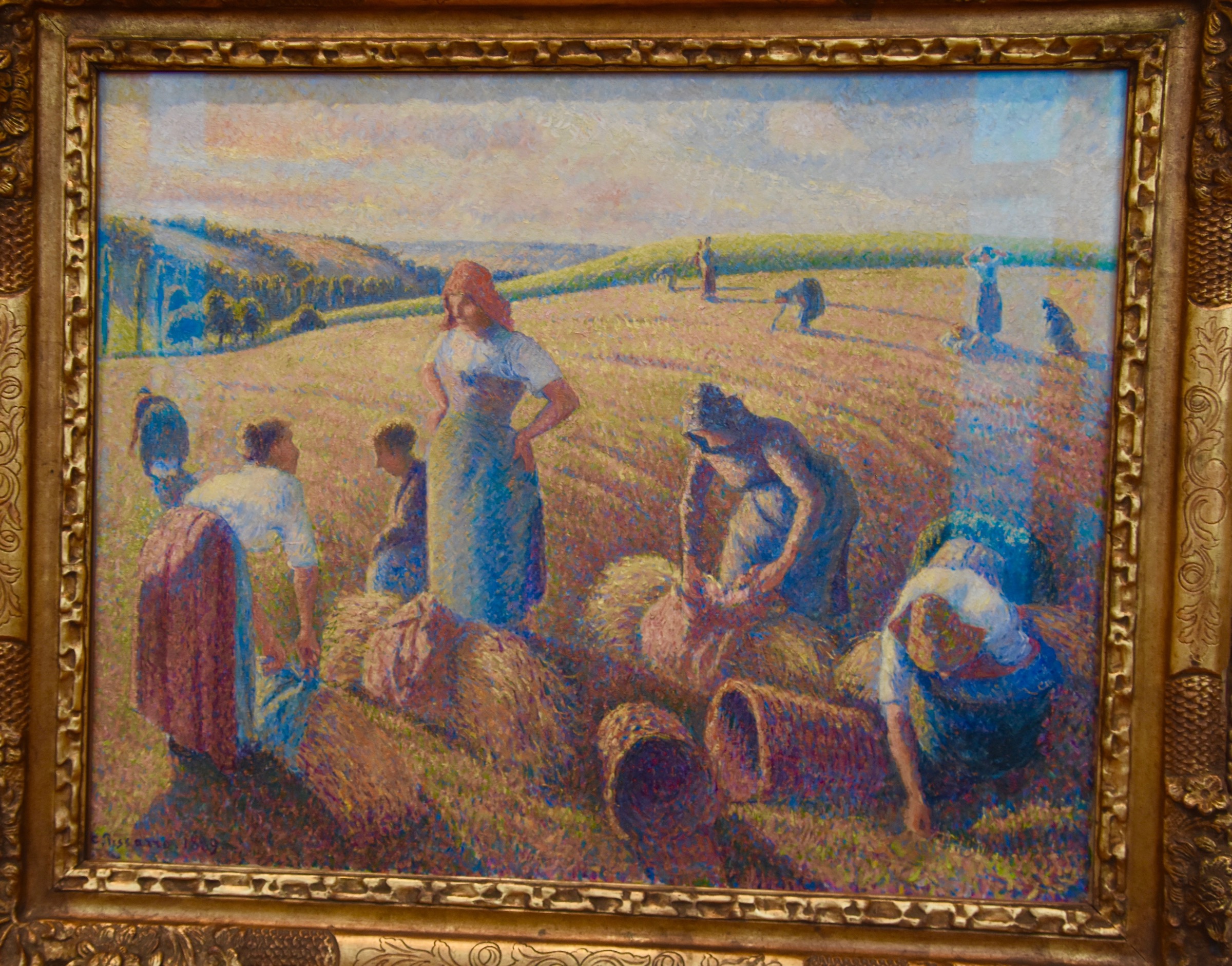 Camille Pissarro - The Gleaners, Kunstmuseum Basel