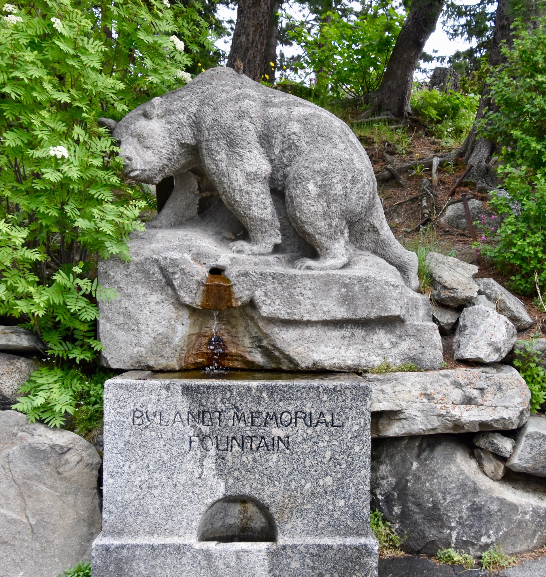 Bylandt Fountain, St. Moritz