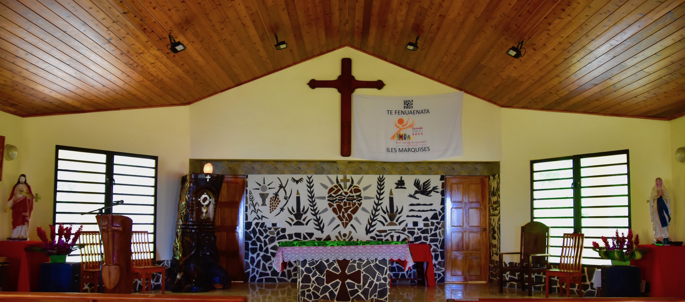 Church Interior, Puamau
