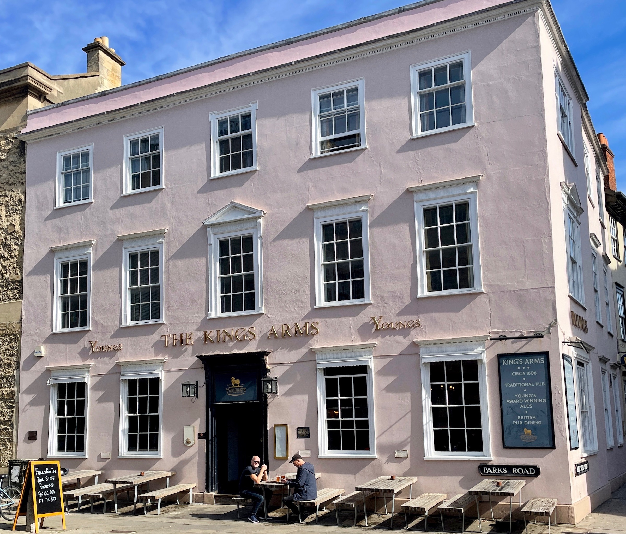 King's Arms, Oxford Walking Tour