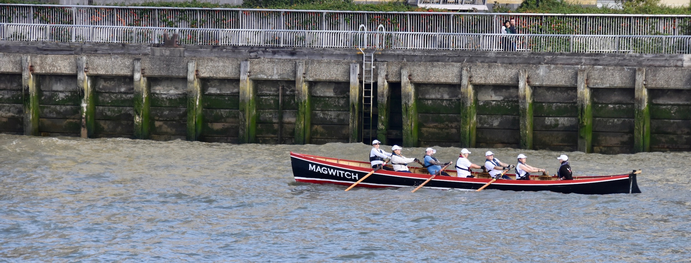 Rowing Team, London by Boat