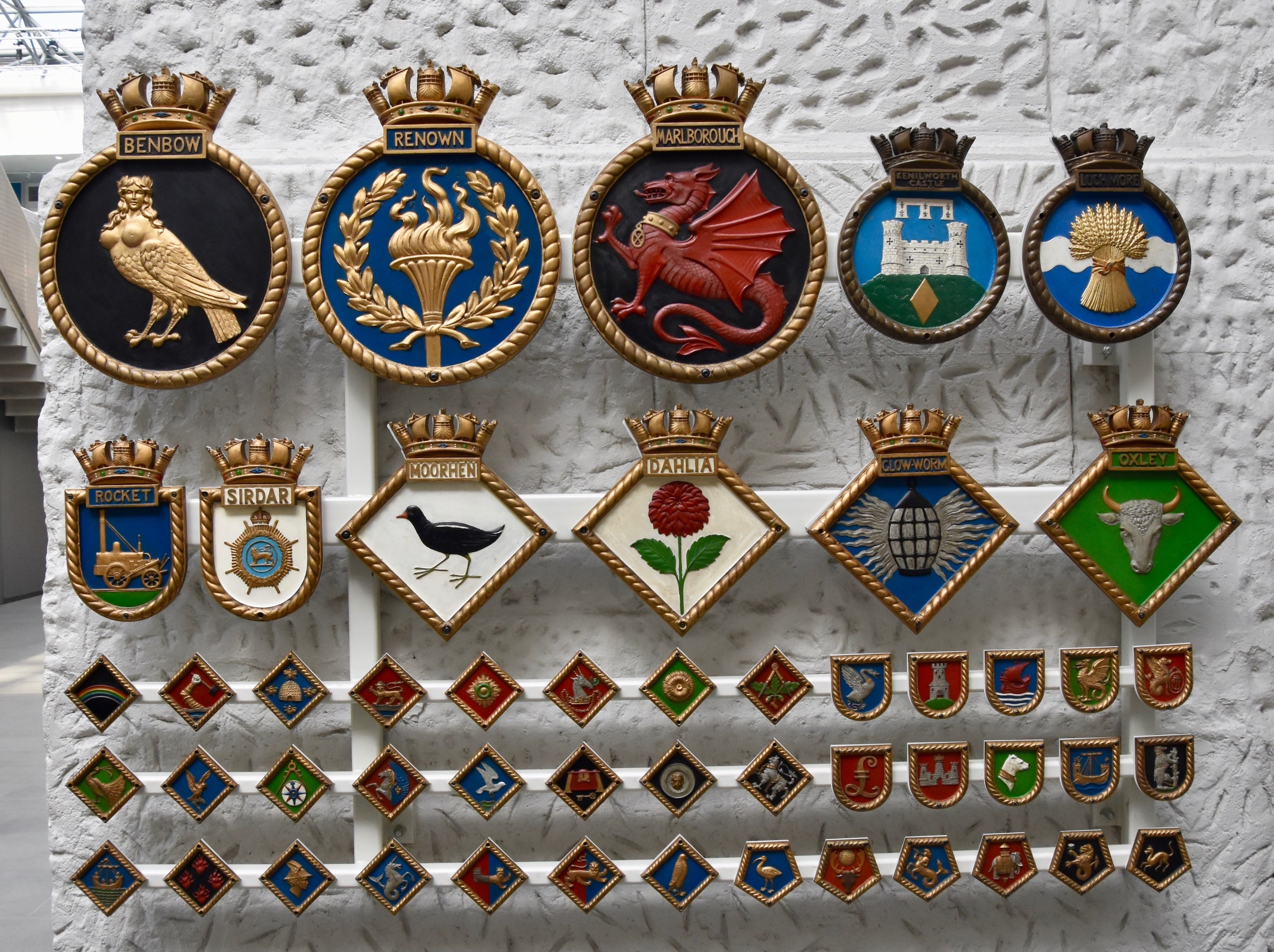 Ship's Badges, London by Boat