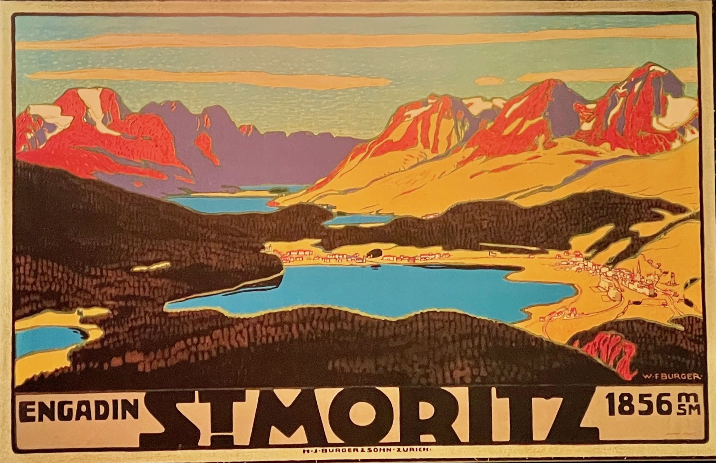 Poster of St. Moritz