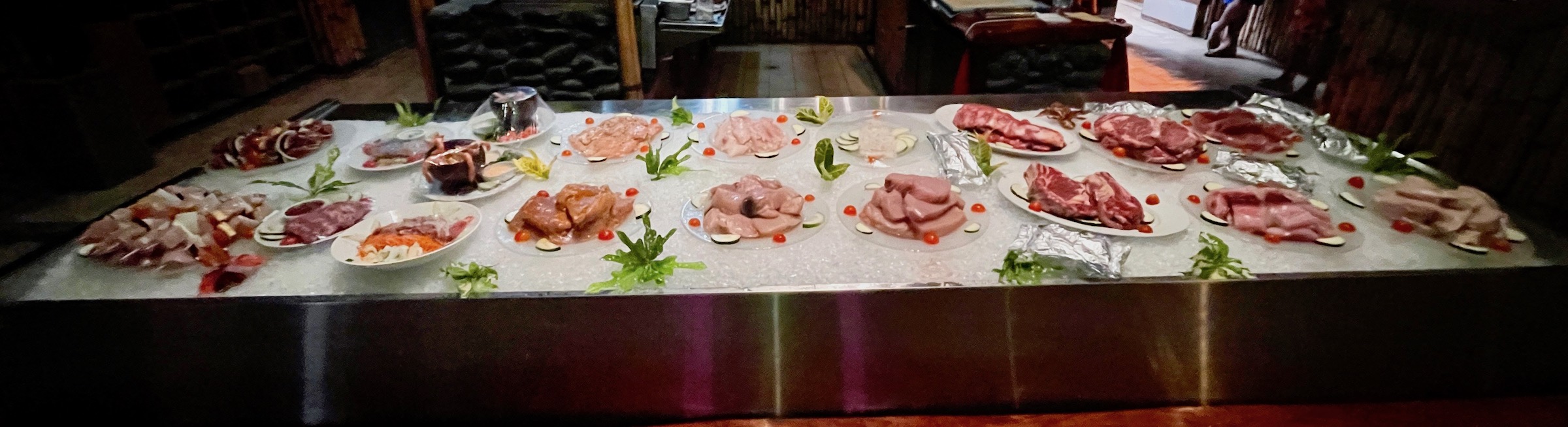 Fish & Meat Selection, Bloody Mary's, Bora Bora
