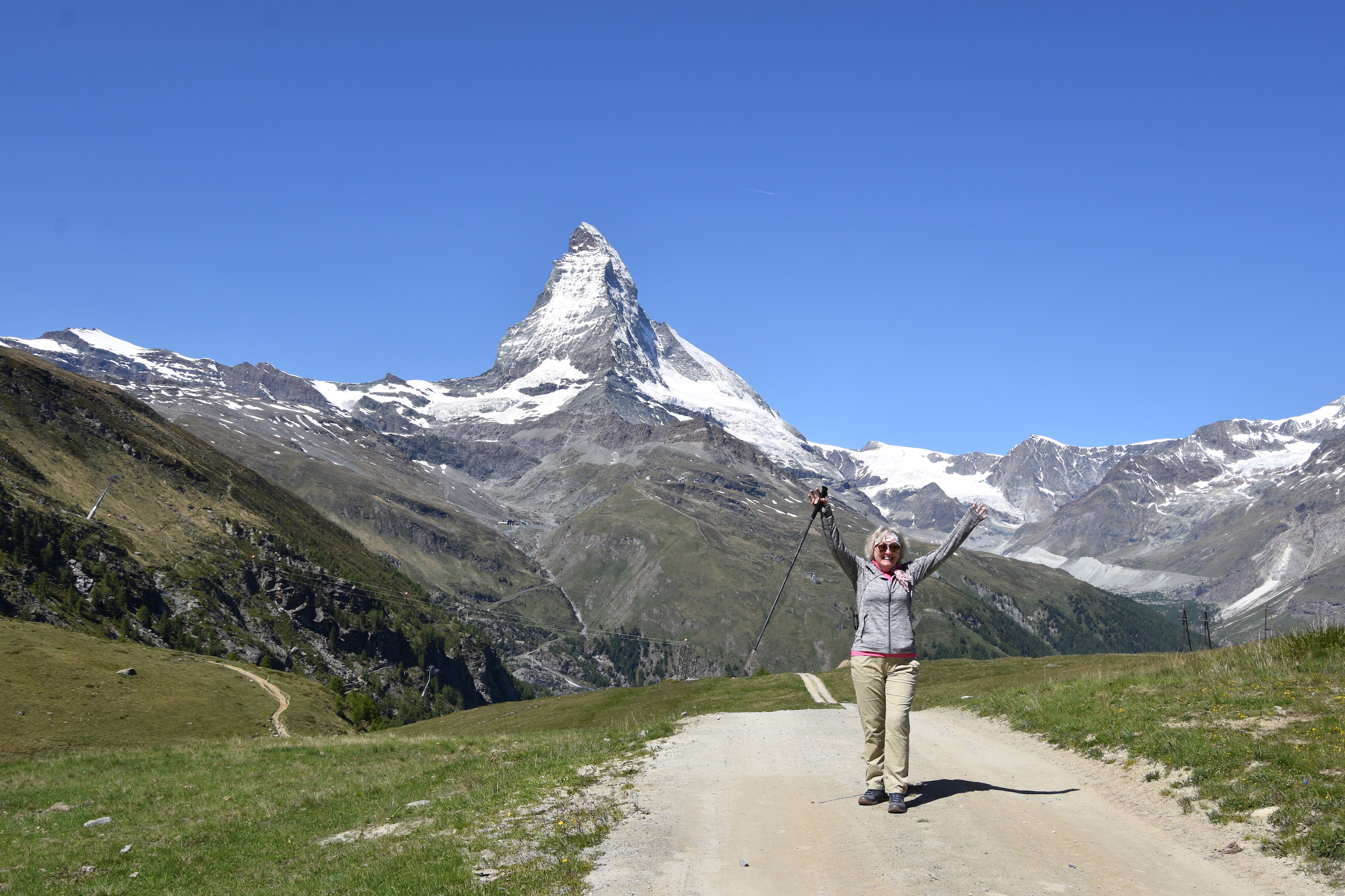 tourist in matterhorn