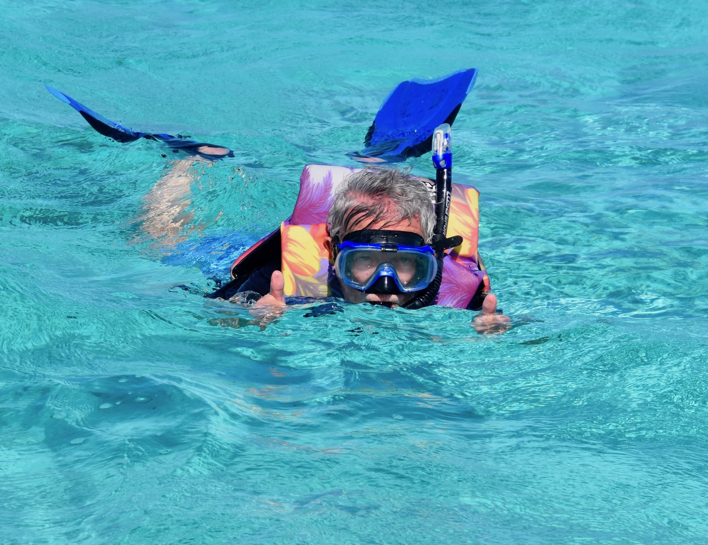 Snorkelling while seeing Bora Bora by Boat