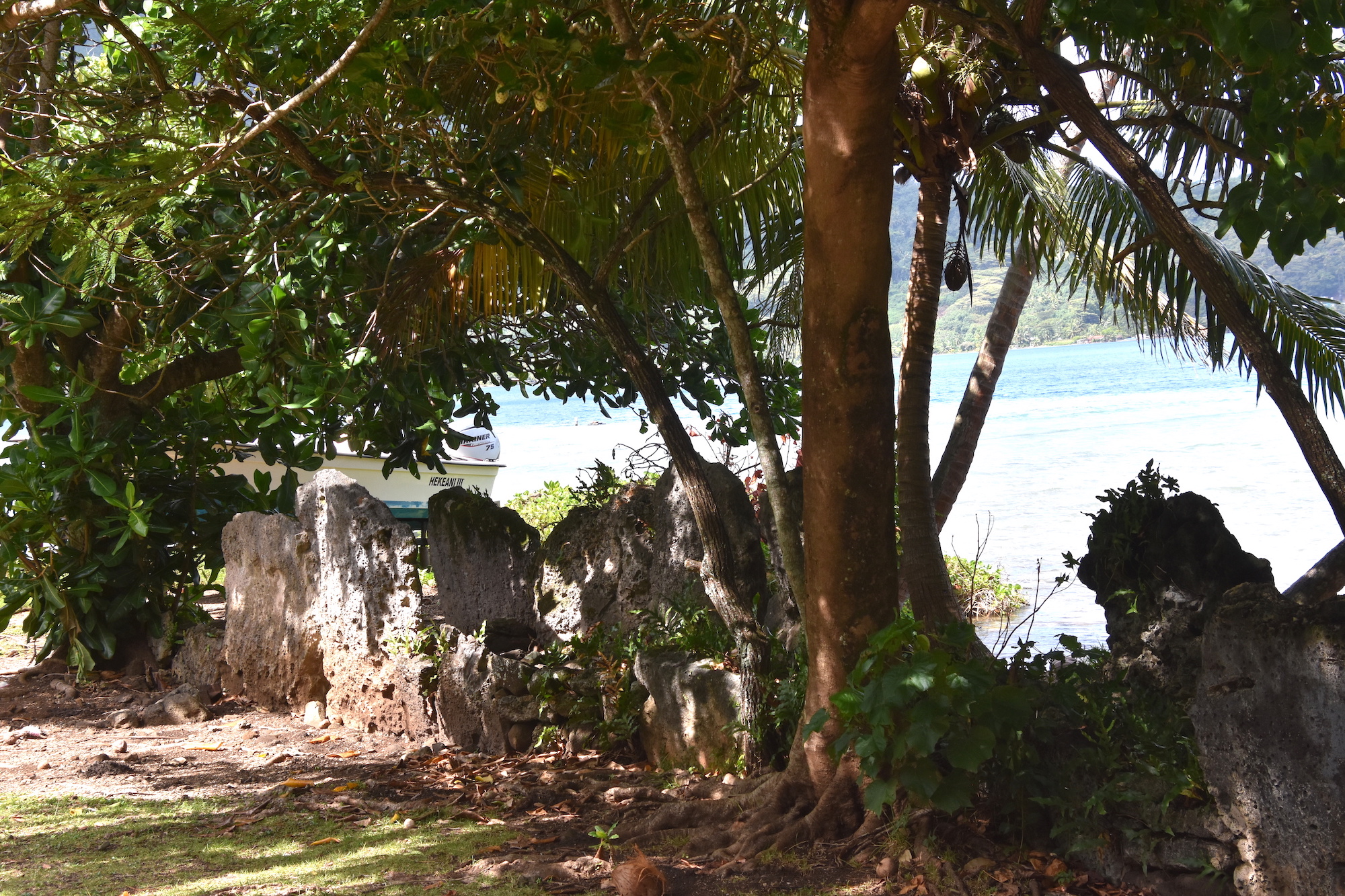 Marae Fare-Opu, Bora Bora