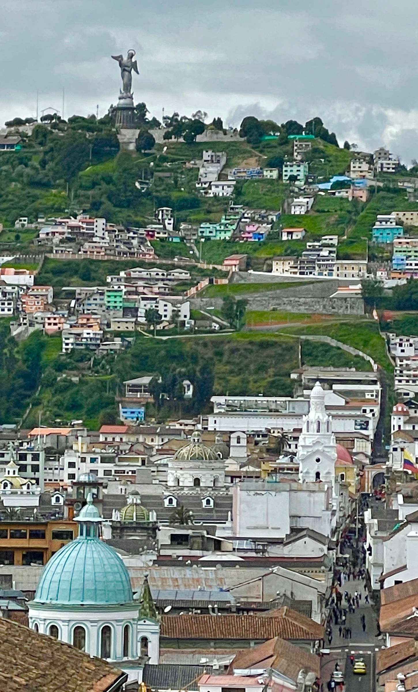 Quito Highlights -The View from the Basilica