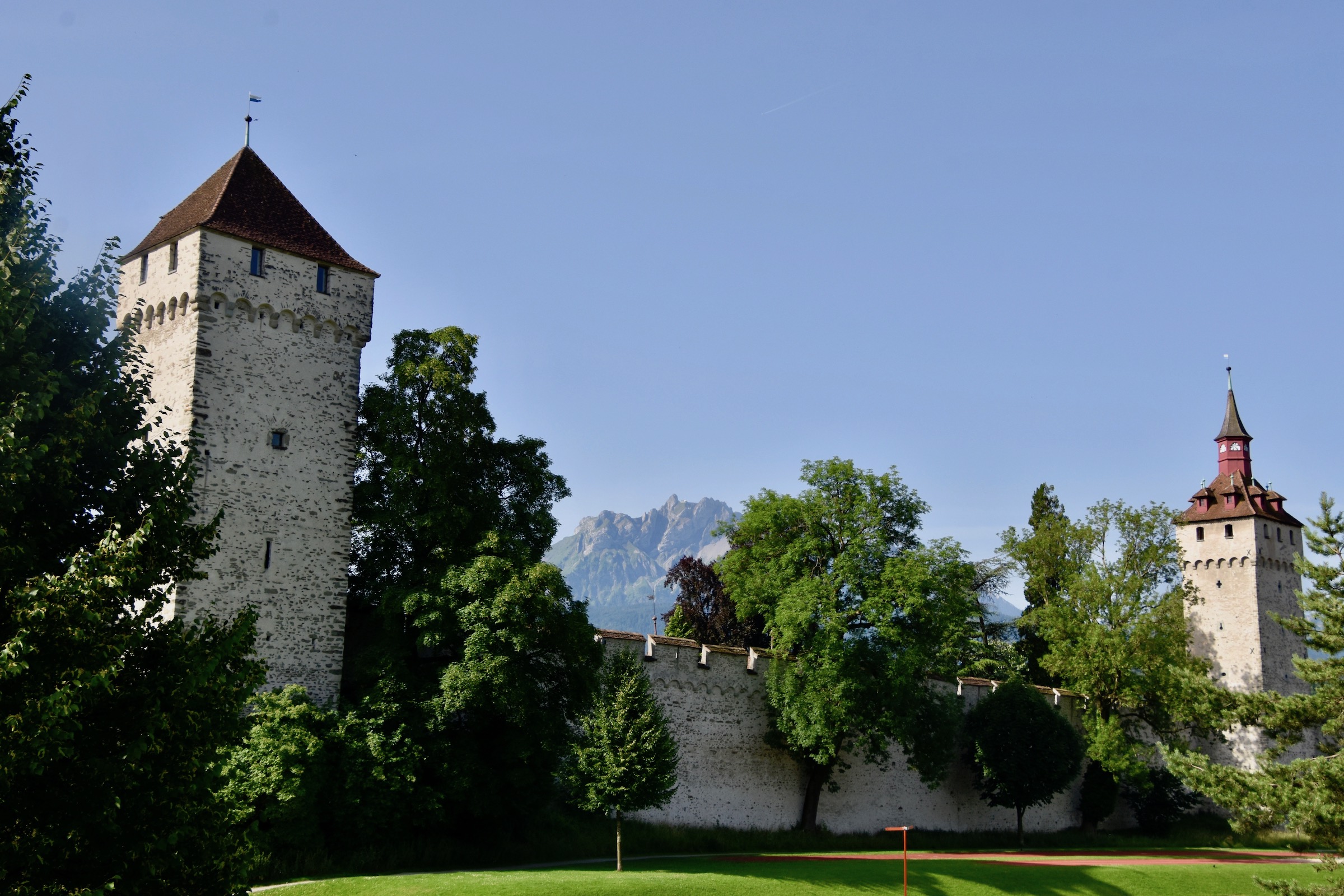 Clocktower & Watchtower, Exploring Lucerne