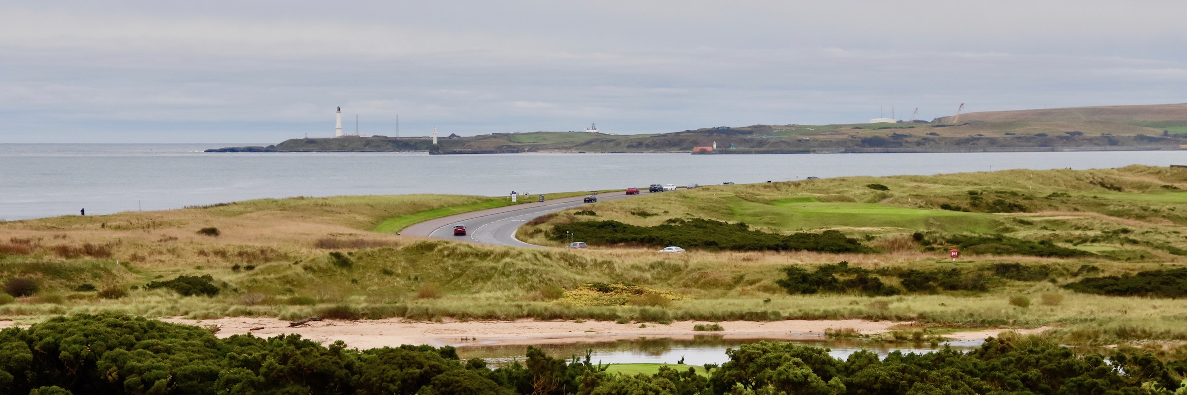 View from the Front of the Clubhouse, Royal Aberdeen