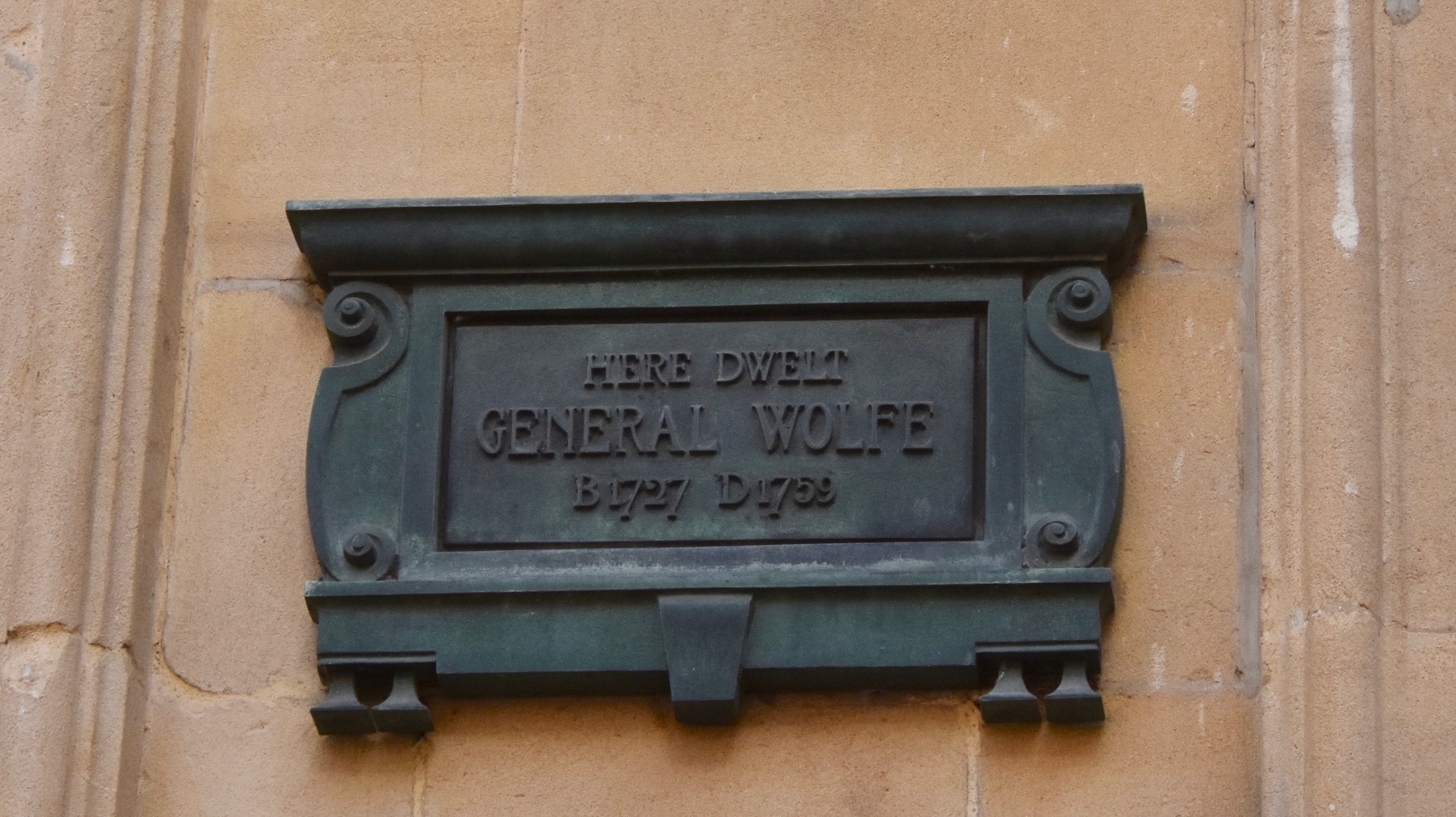  General Wolfe Lived Here, Bath