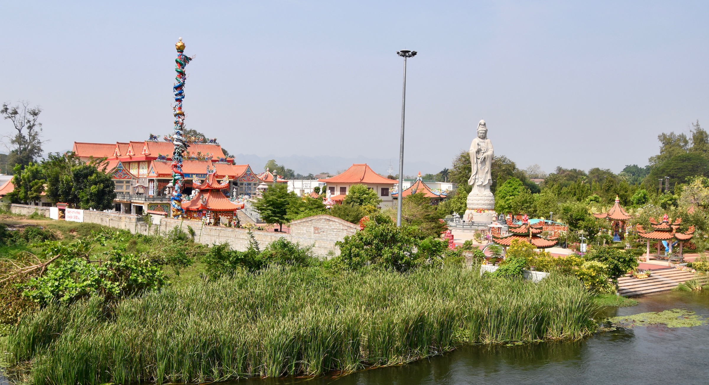 Buddhist Complex from the River Kwai